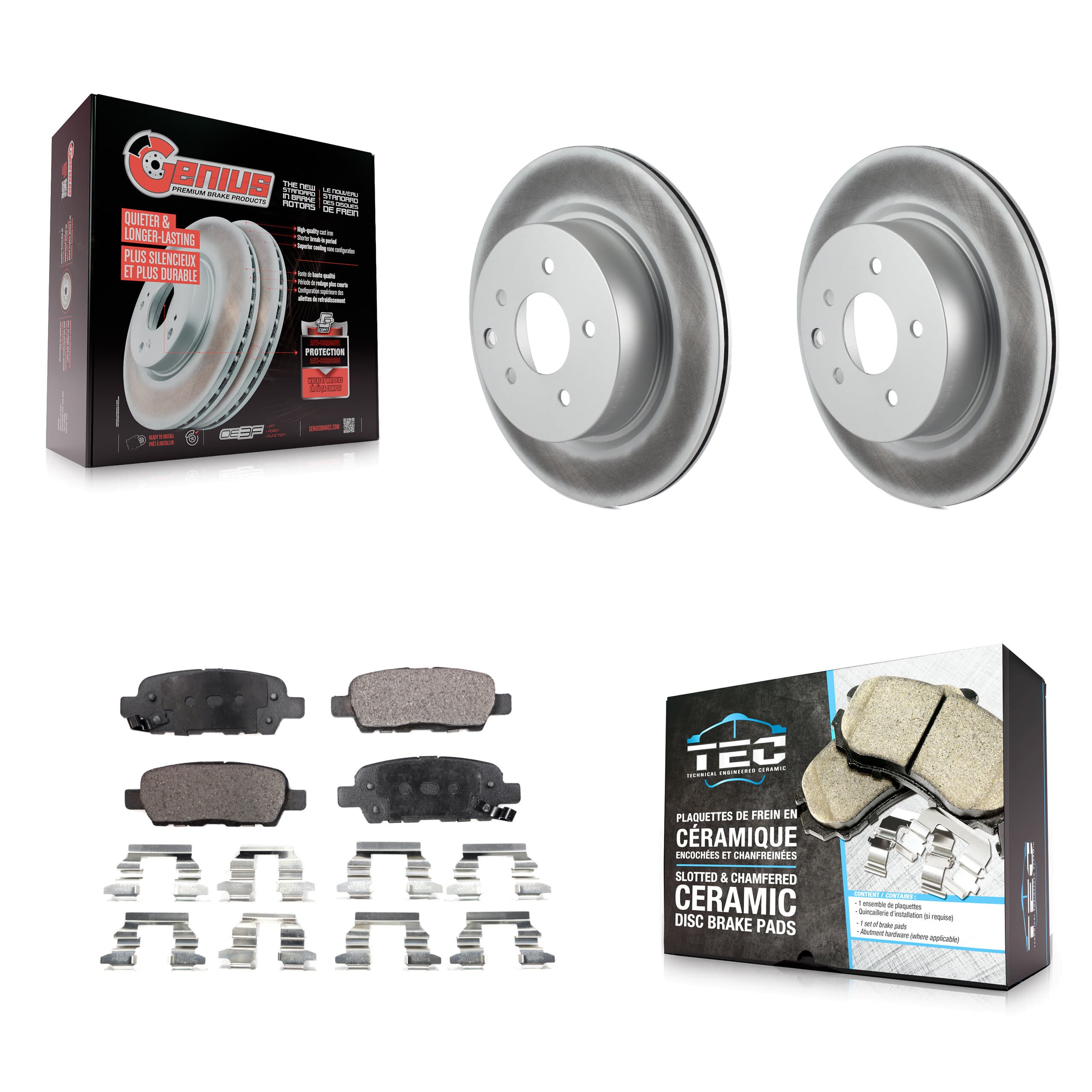 Transit Auto - KGT-101508 - Rear Disc Brake Kits image 1