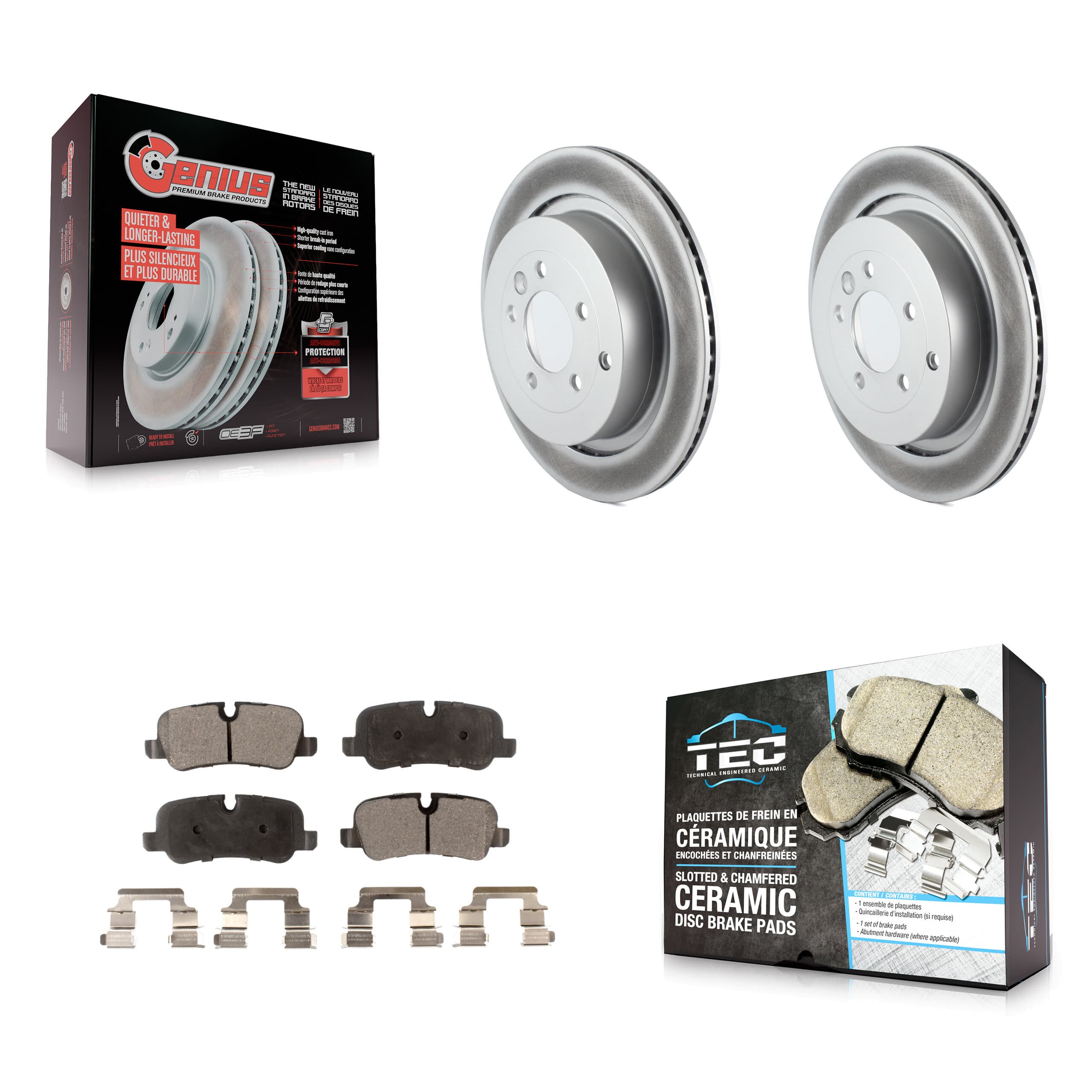 Transit Auto - KGT-101511 - Rear Disc Brake Kits image 1