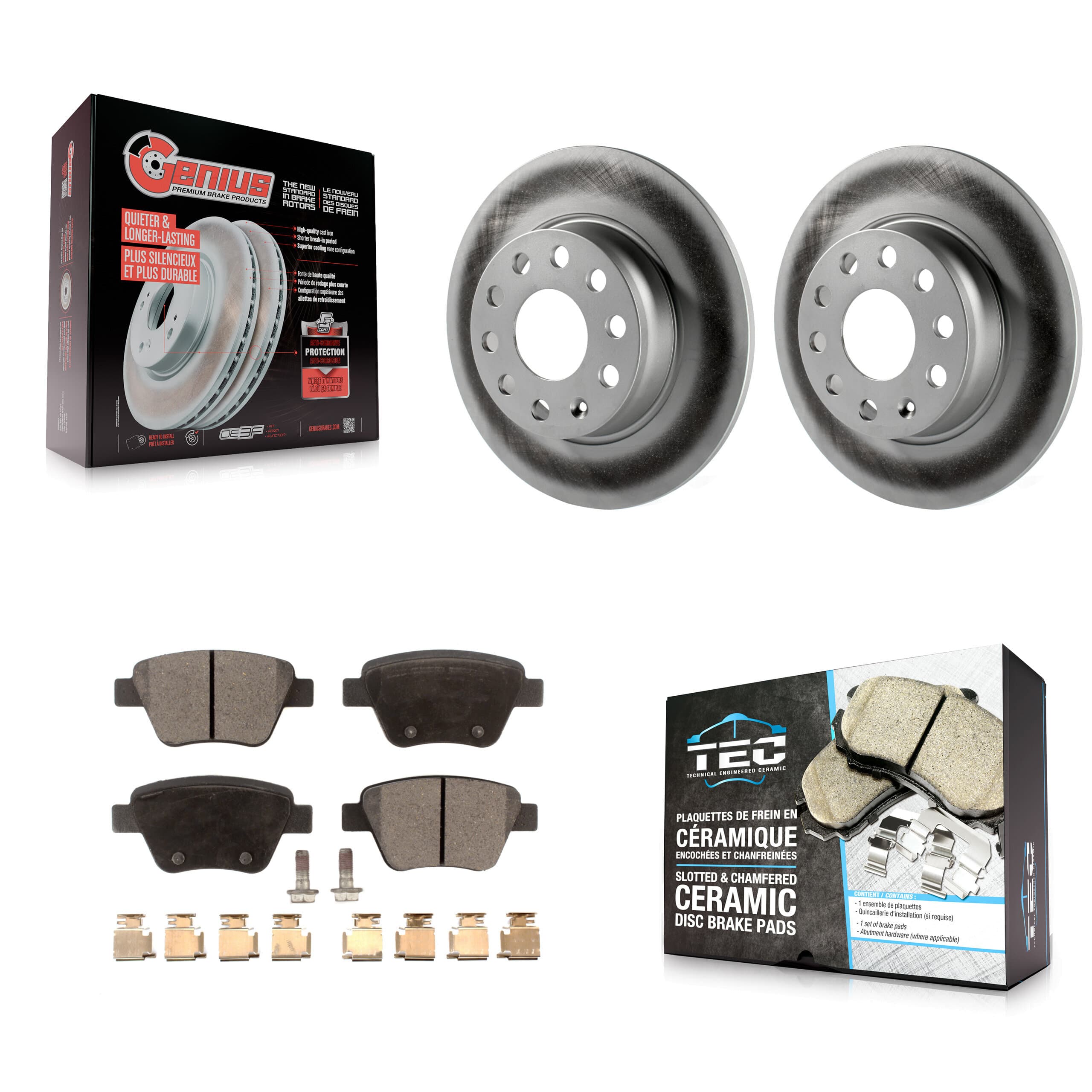 Transit Auto - KGT-101612 - Rear Disc Brake Kits image 1