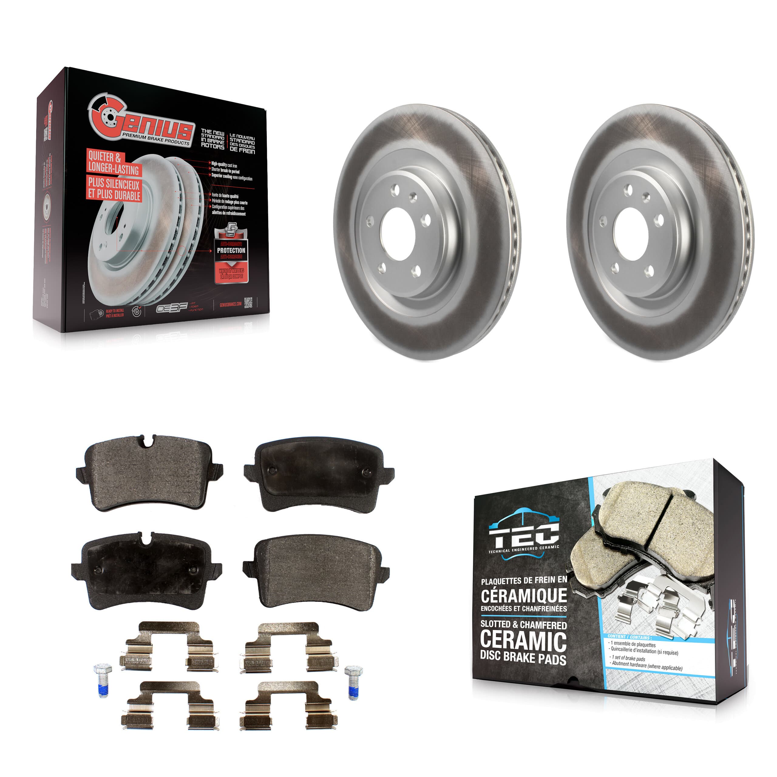 Transit Auto - KGT-101623 - Rear Disc Brake Kits image 1