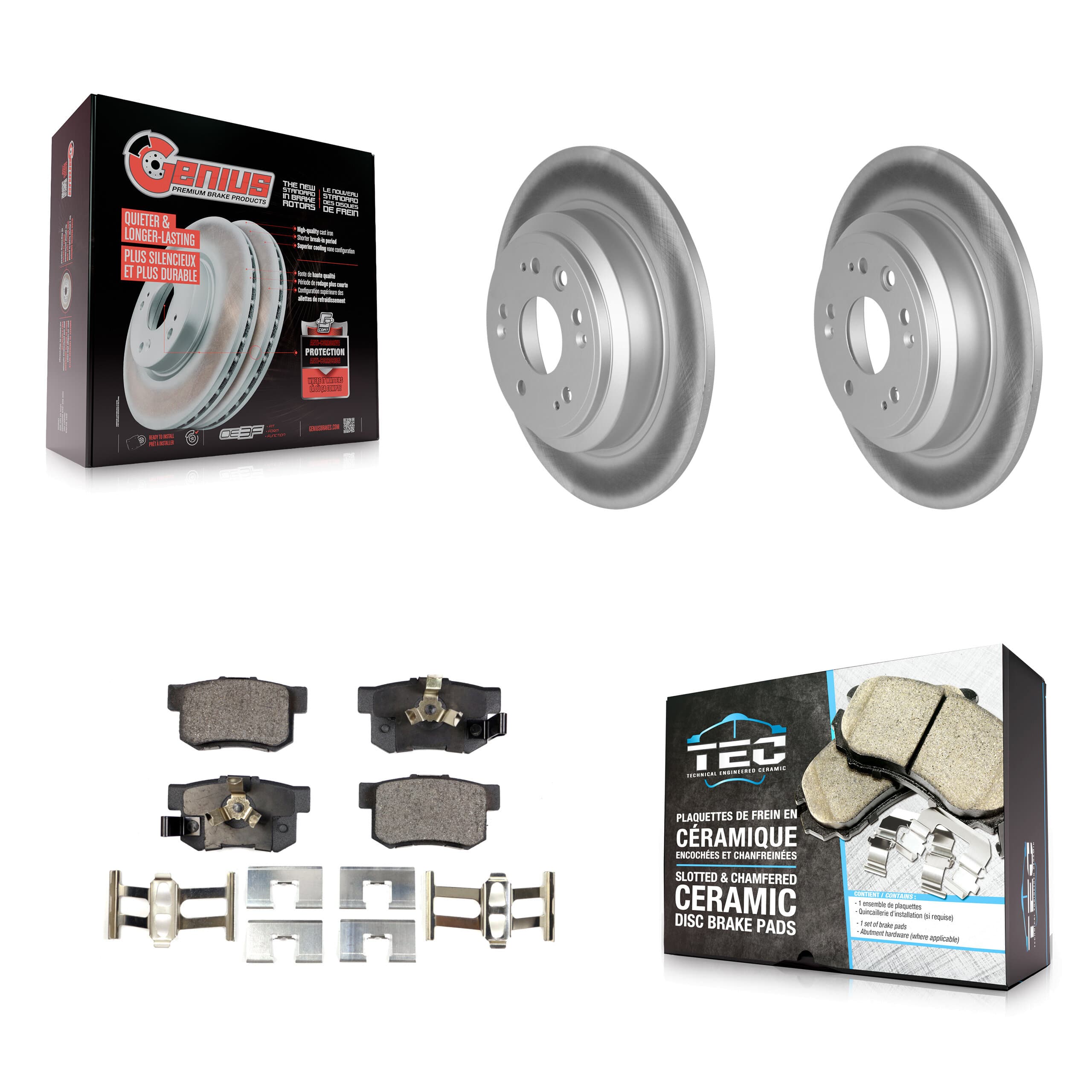 Transit Auto - KGT-101625 - Rear Disc Brake Kits image 1