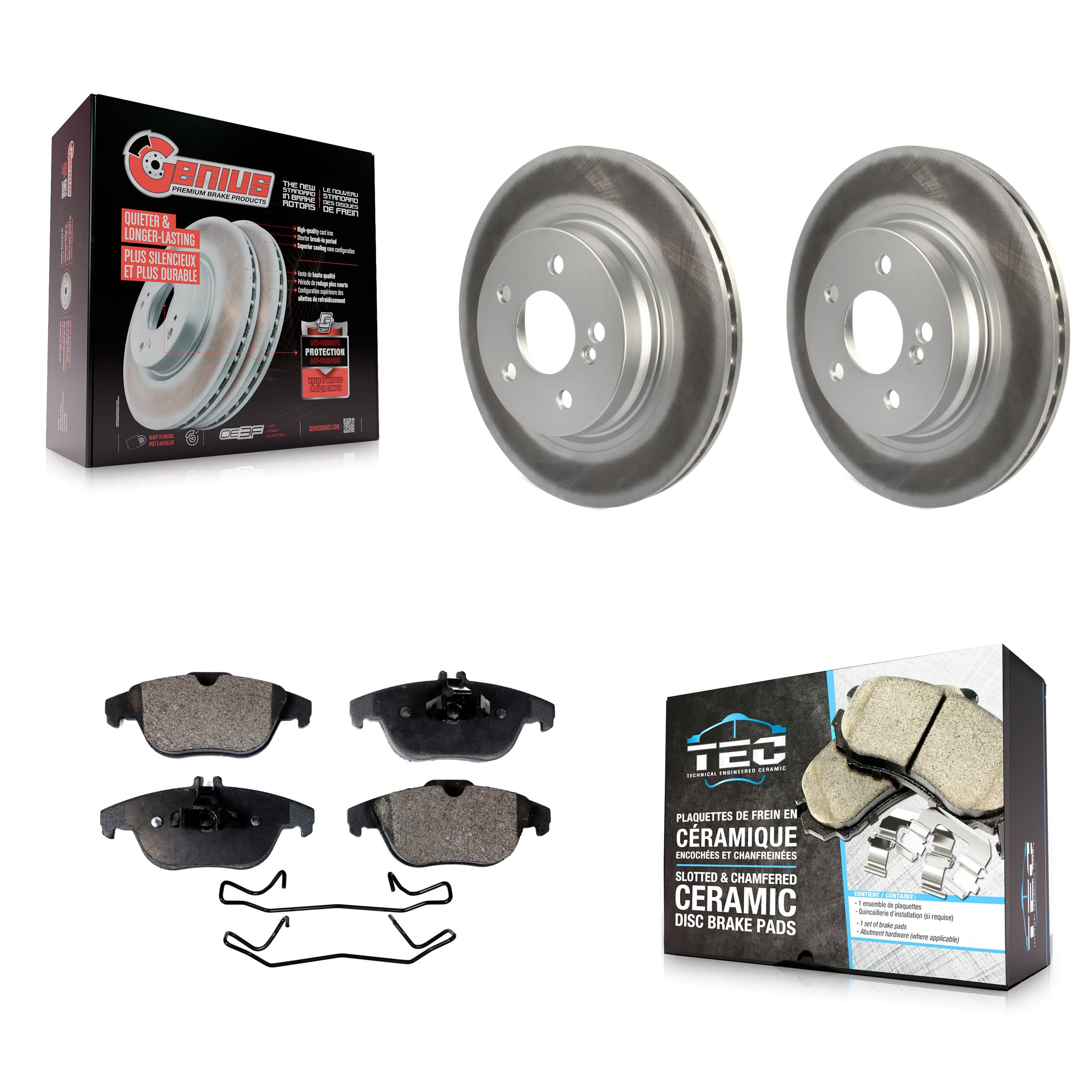 Transit Auto - KGT-101657 - Rear Disc Brake Kits image 1