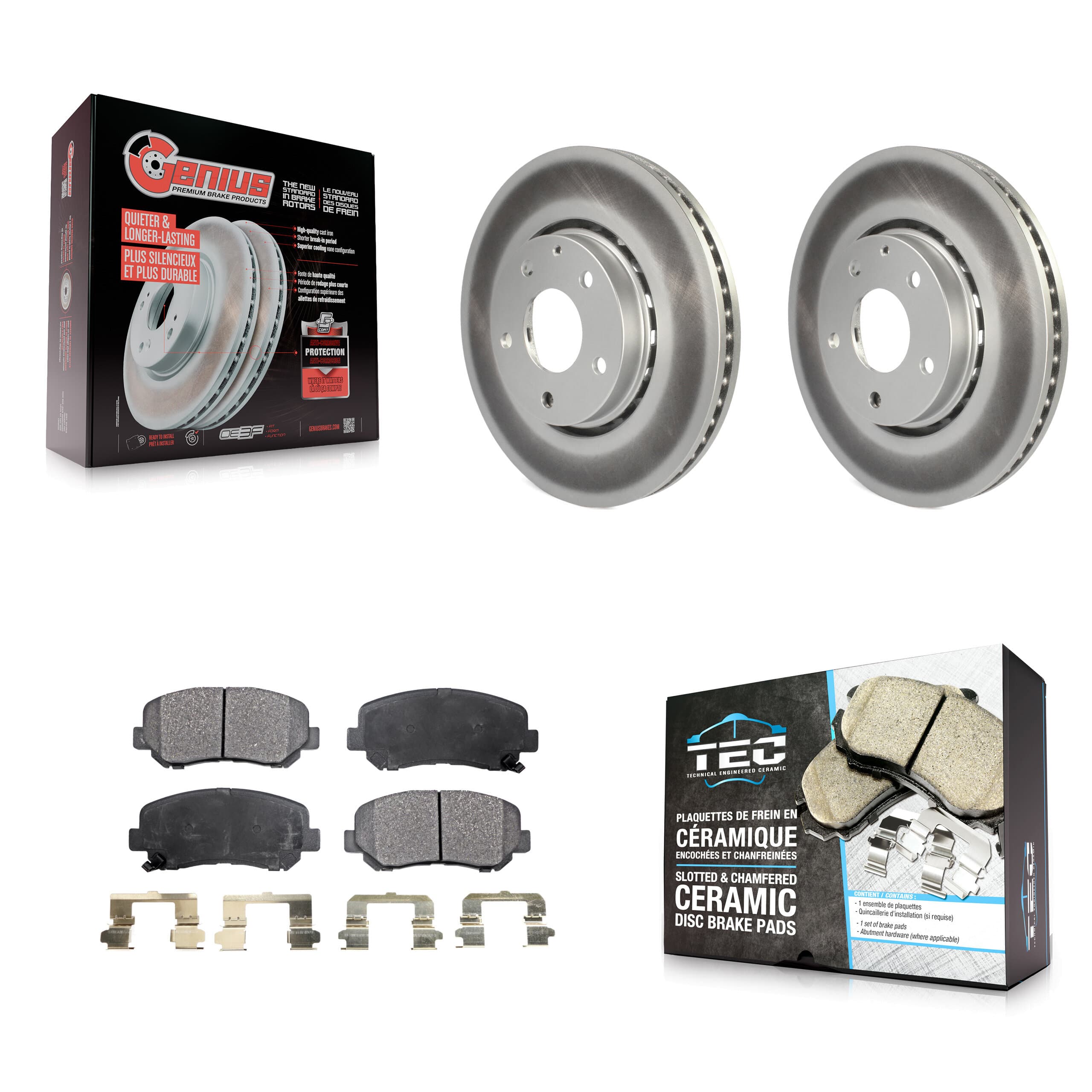 Transit Auto - KGT-101848 - Front Disc Brake Kits image 1