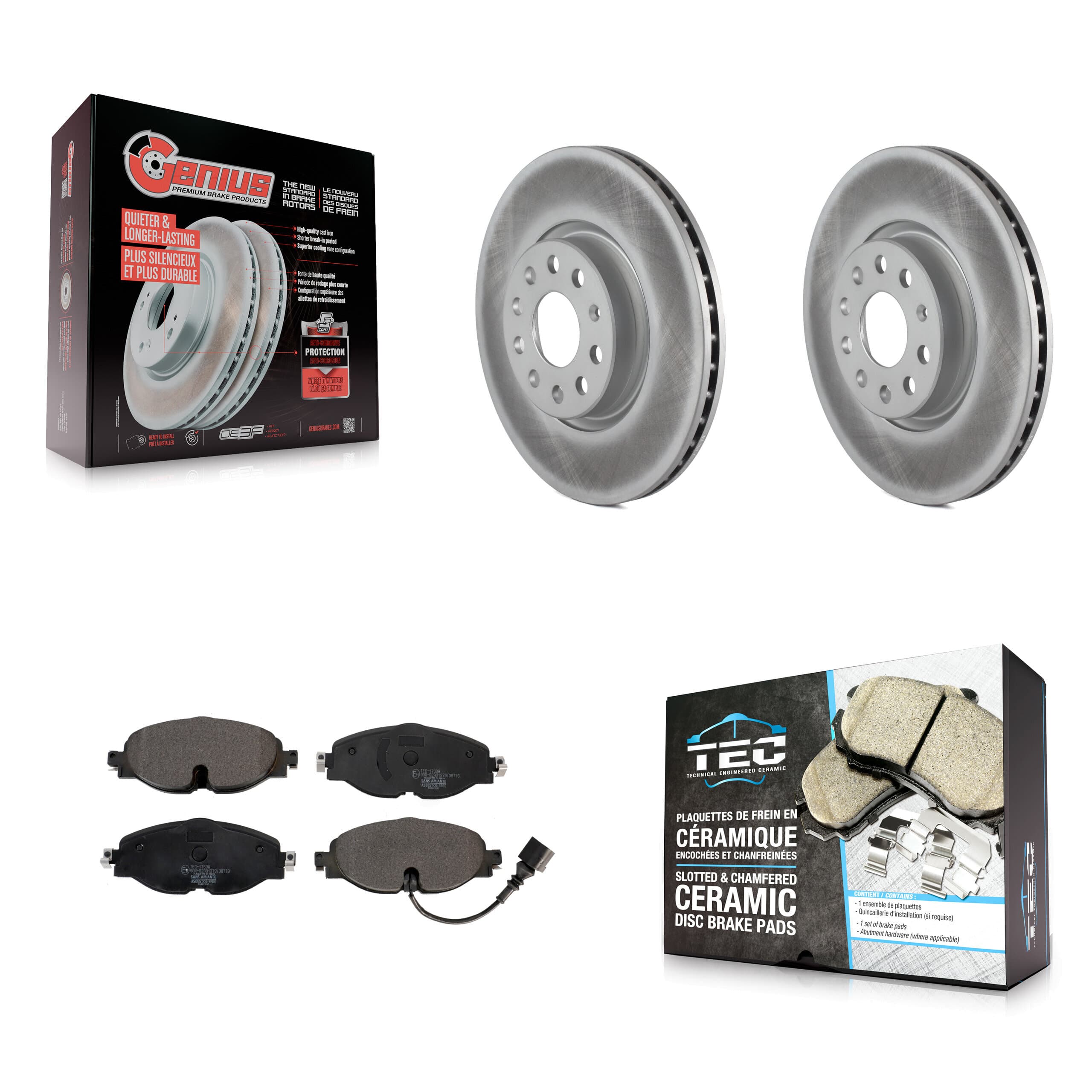 Transit Auto - KGT-102014 - Front Disc Brake Kits image 1
