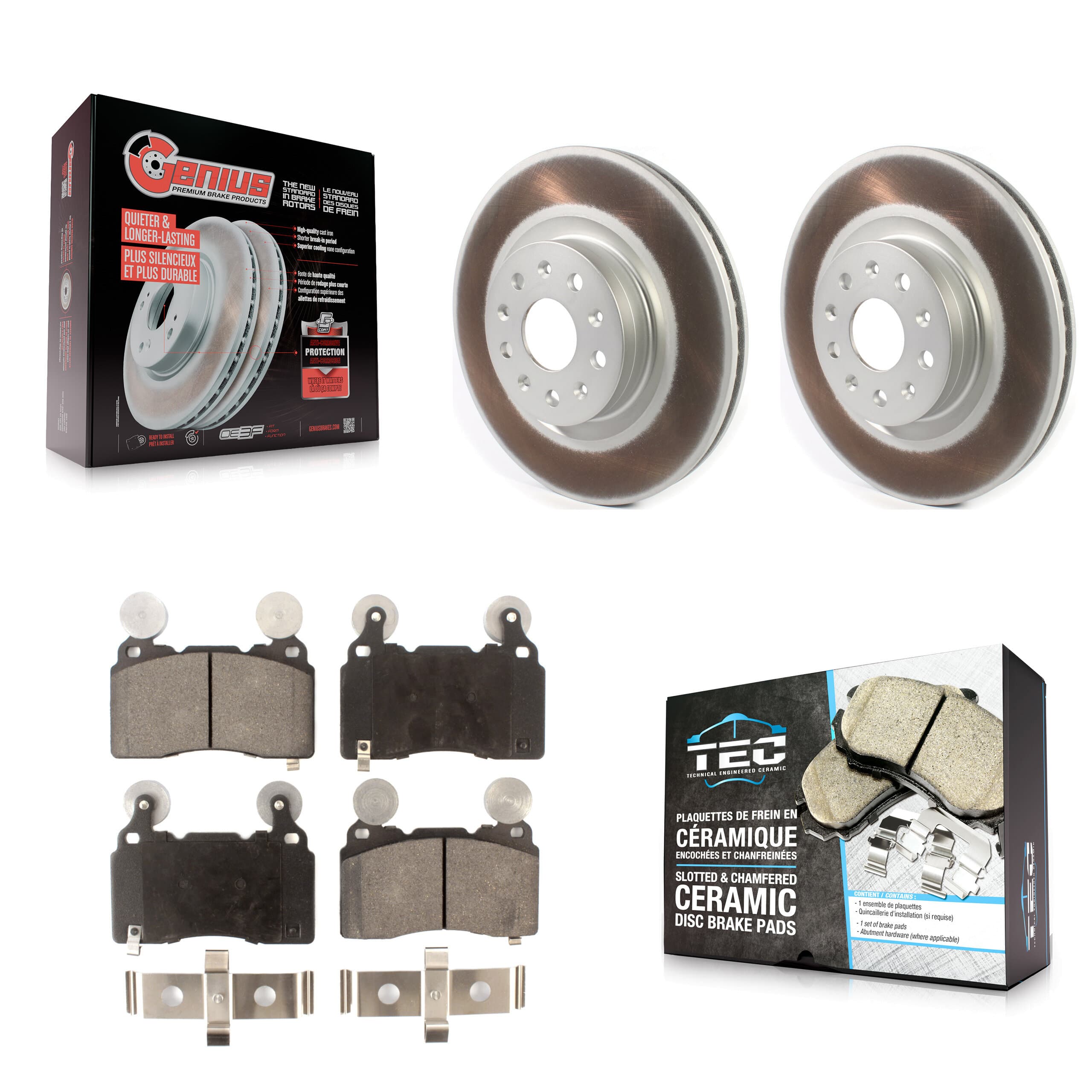 Transit Auto - KGT-102050 - Front Disc Brake Kits image 1