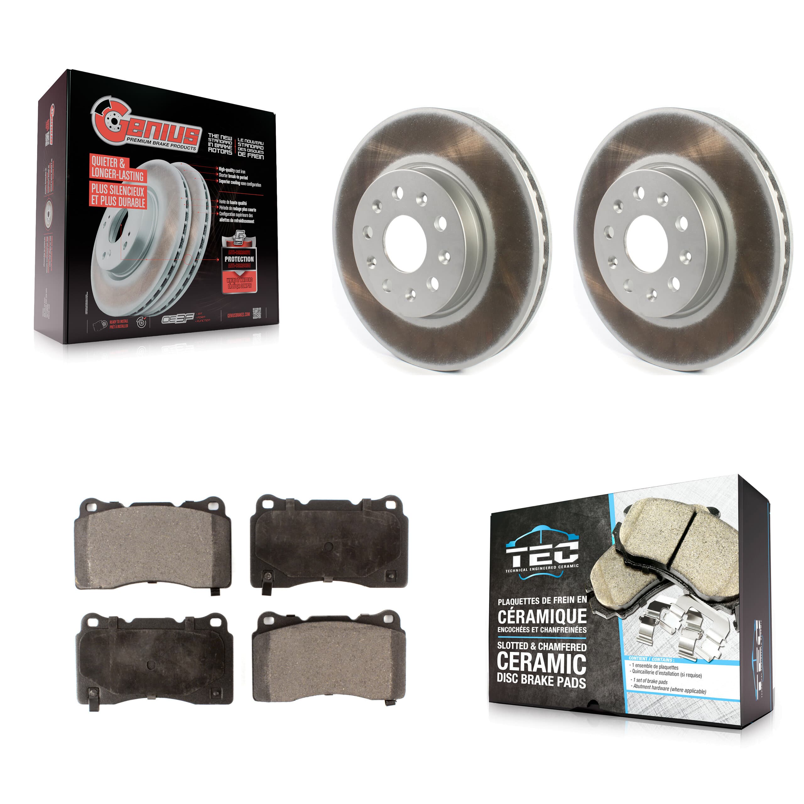 Transit Auto - KGT-102051 - Front Disc Brake Kits image 1