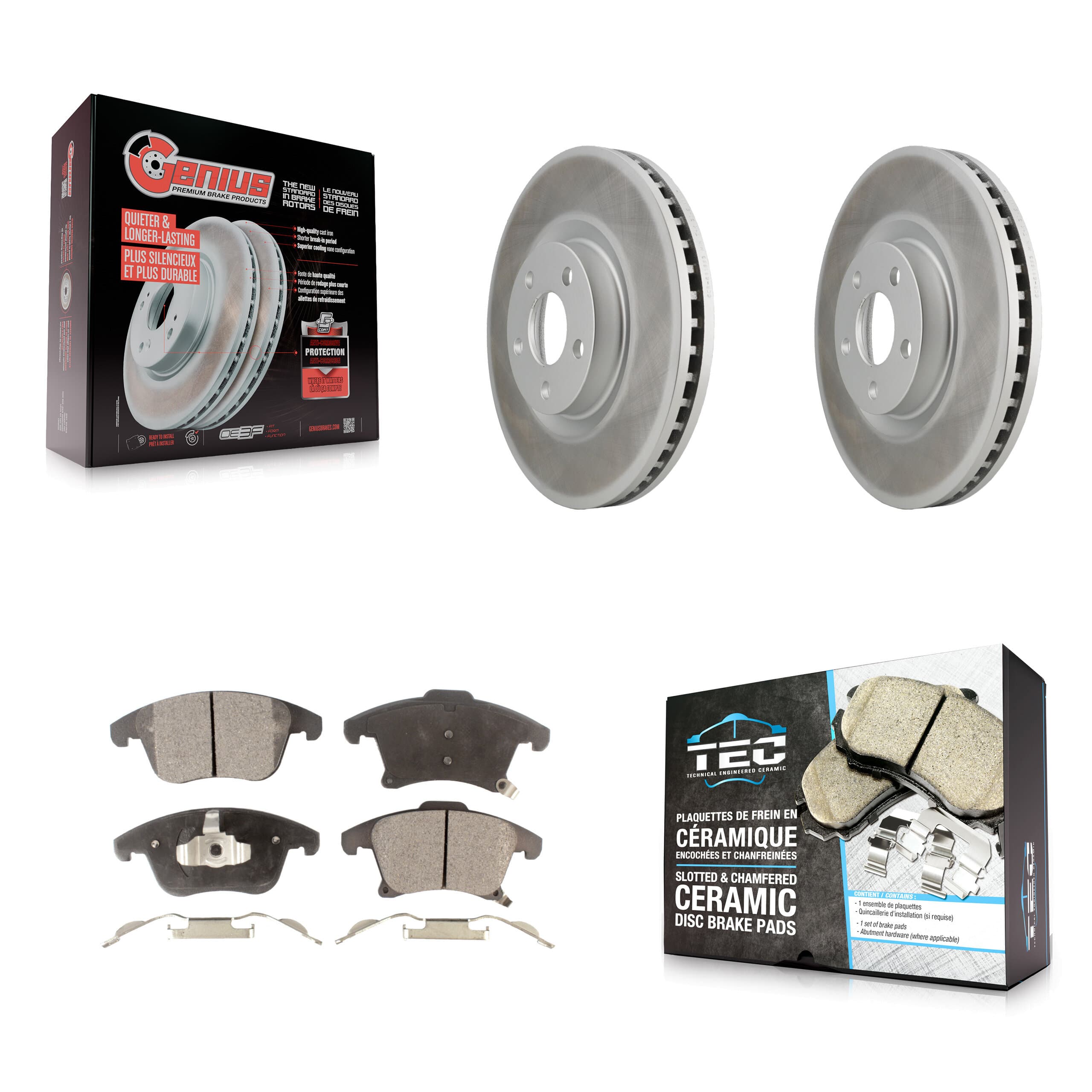 Transit Auto - KGT-102059 - Front Disc Brake Kits image 1