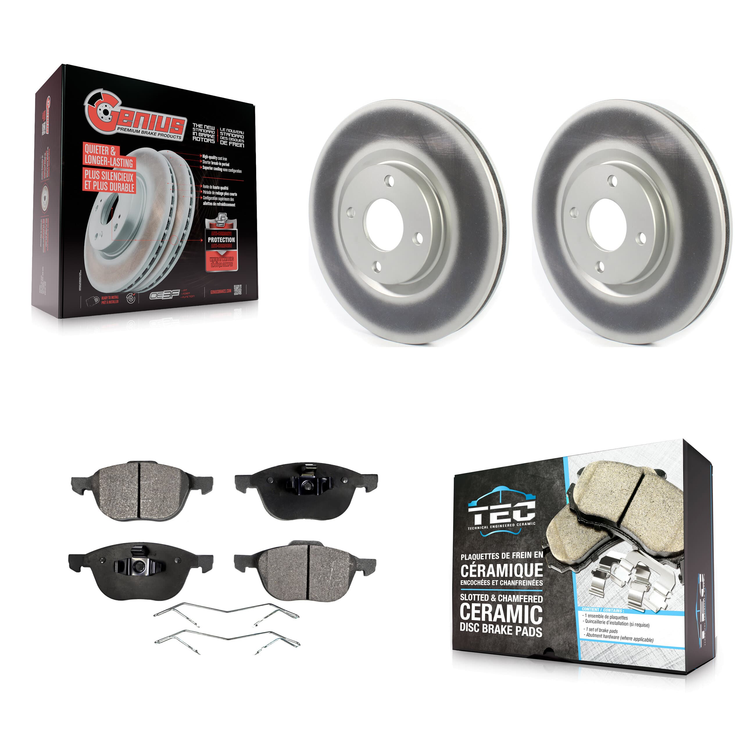 Transit Auto - KGT-102061 - Front Disc Brake Kits image 1