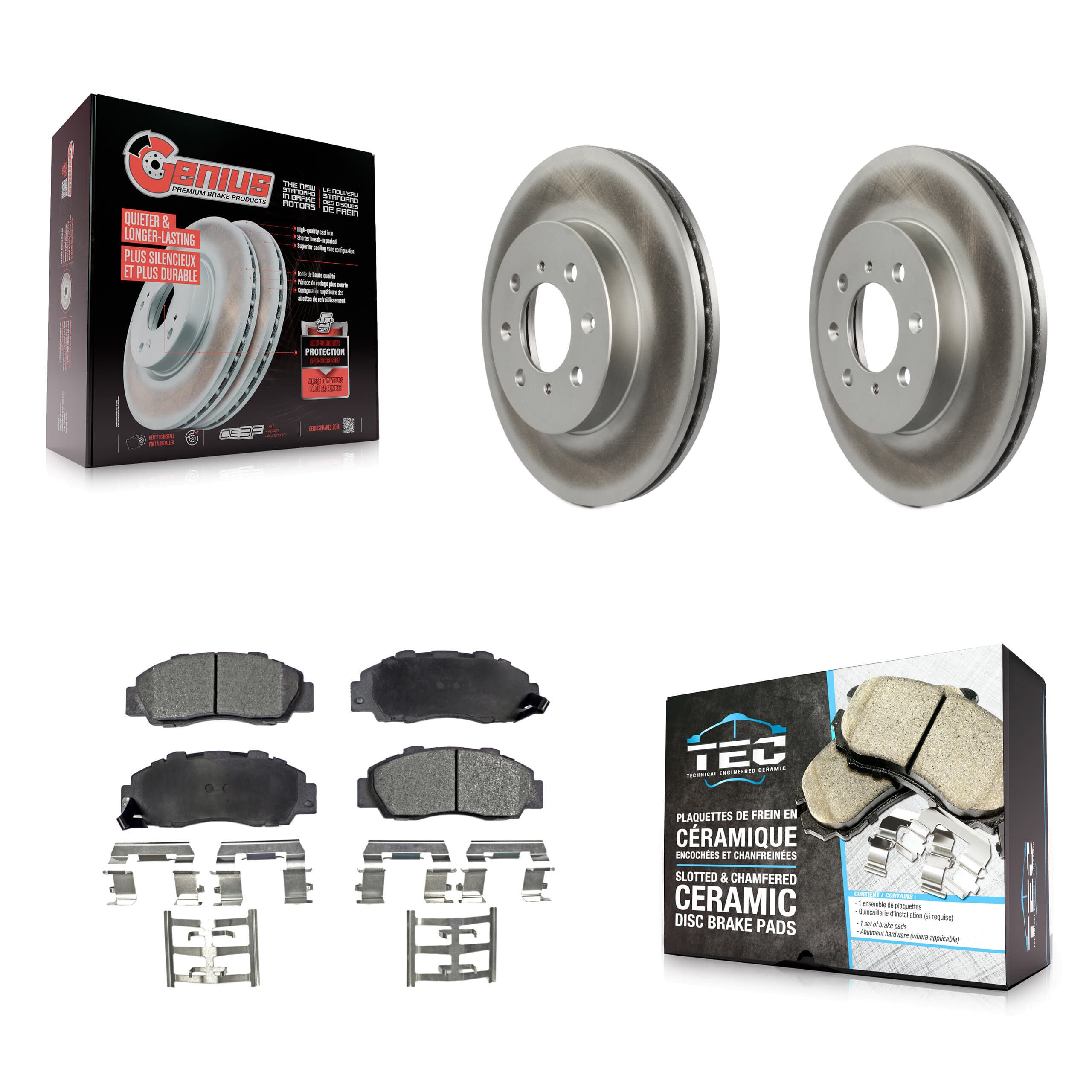 Transit Auto - KGT-102065 - Front Disc Brake Kits image 1