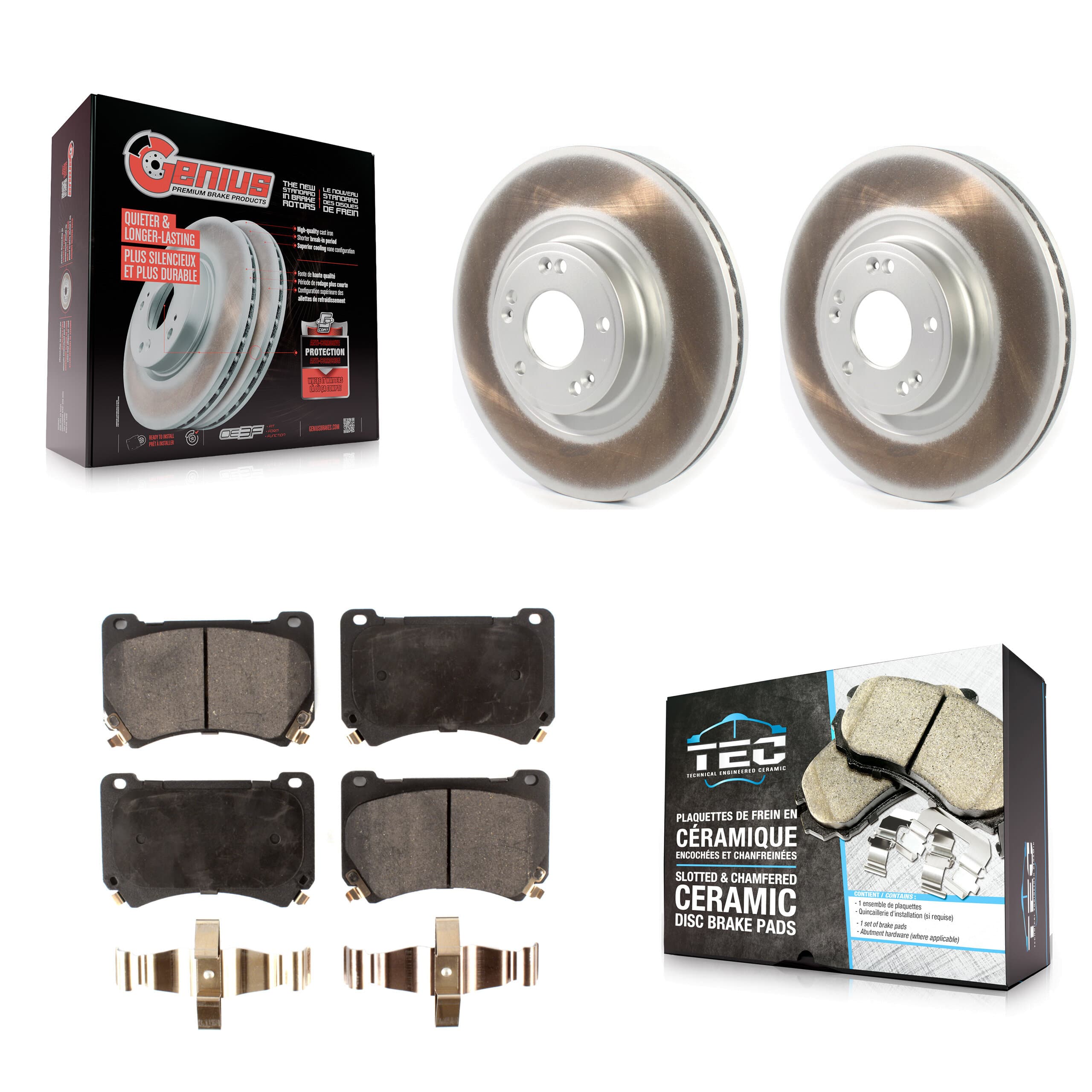 Transit Auto - KGT-102073 - Front Disc Brake Kits image 1