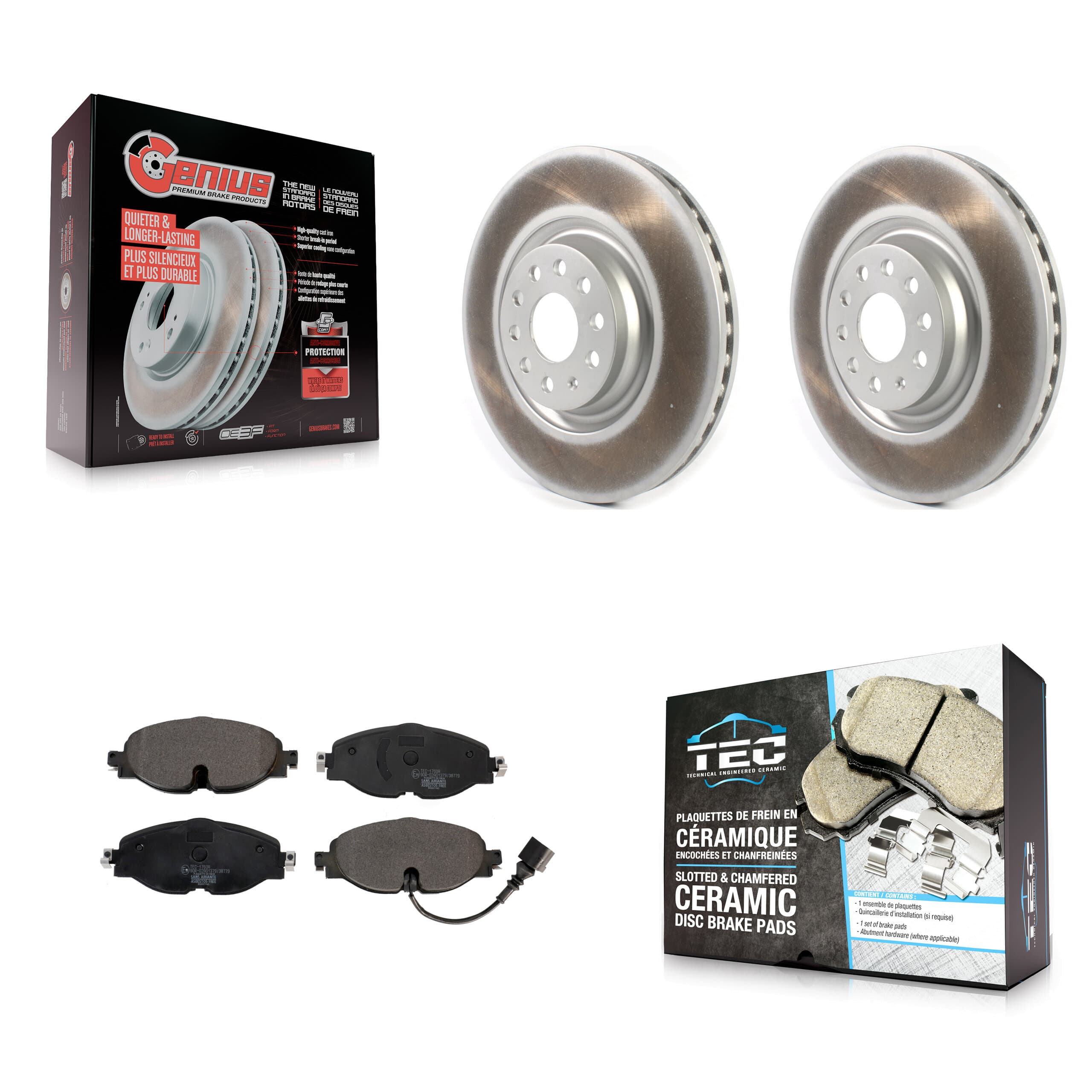 Transit Auto - KGT-102082 - Front Disc Brake Kits image 1