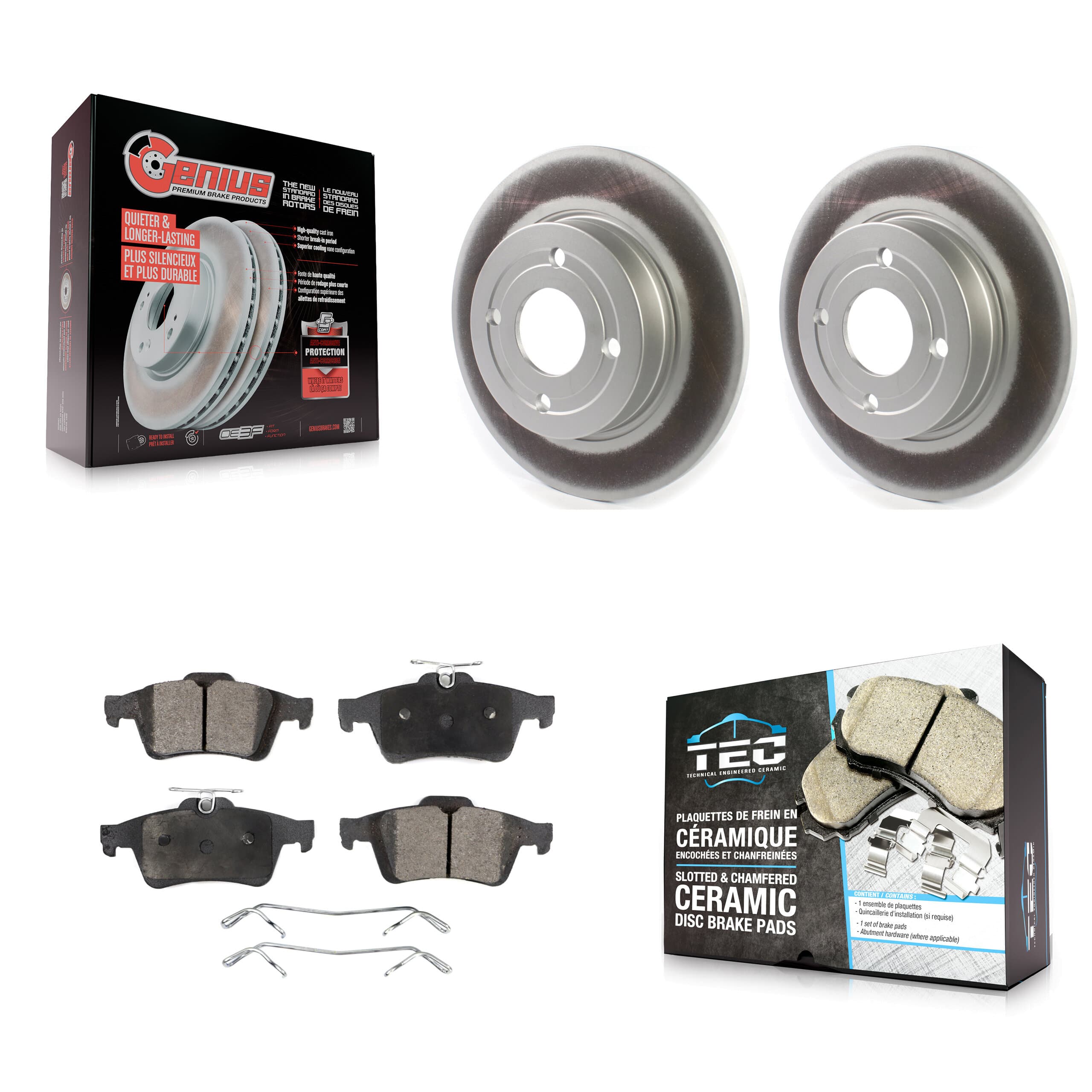Transit Auto - KGT-102199 - Rear Disc Brake Kits image 1