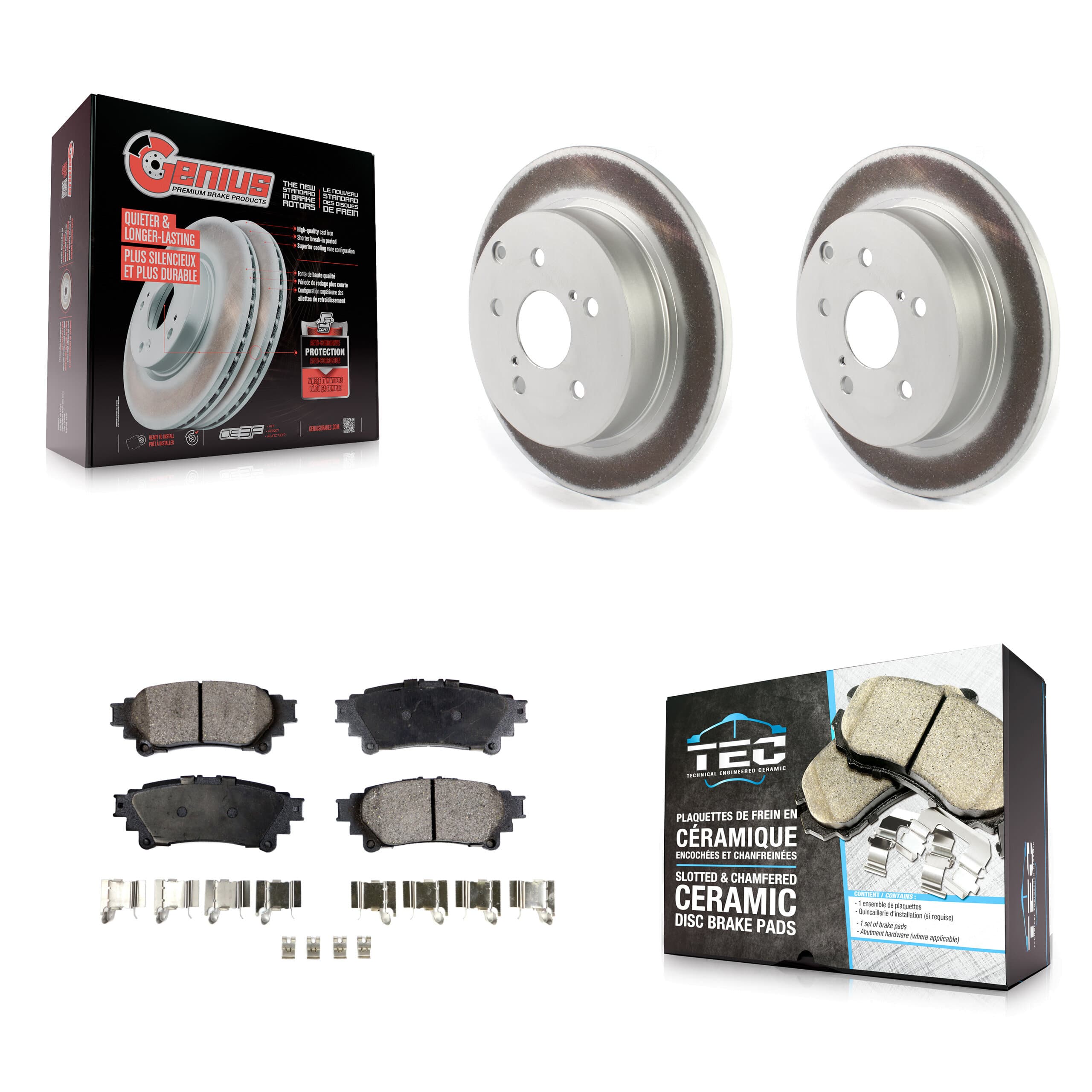 Transit Auto - KGT-102211 - Rear Disc Brake Kits image 1