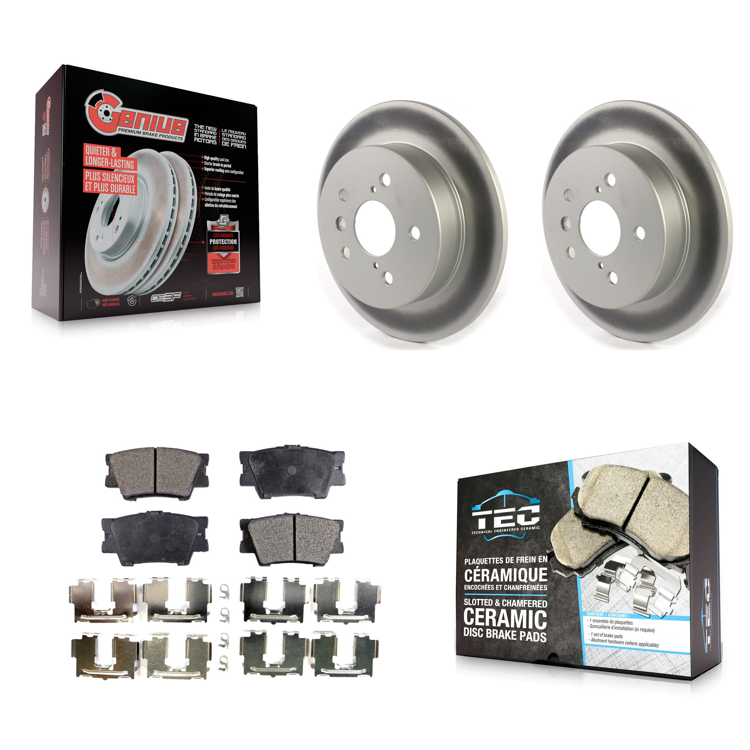 Transit Auto - KGT-102217 - Rear Disc Brake Kits image 1