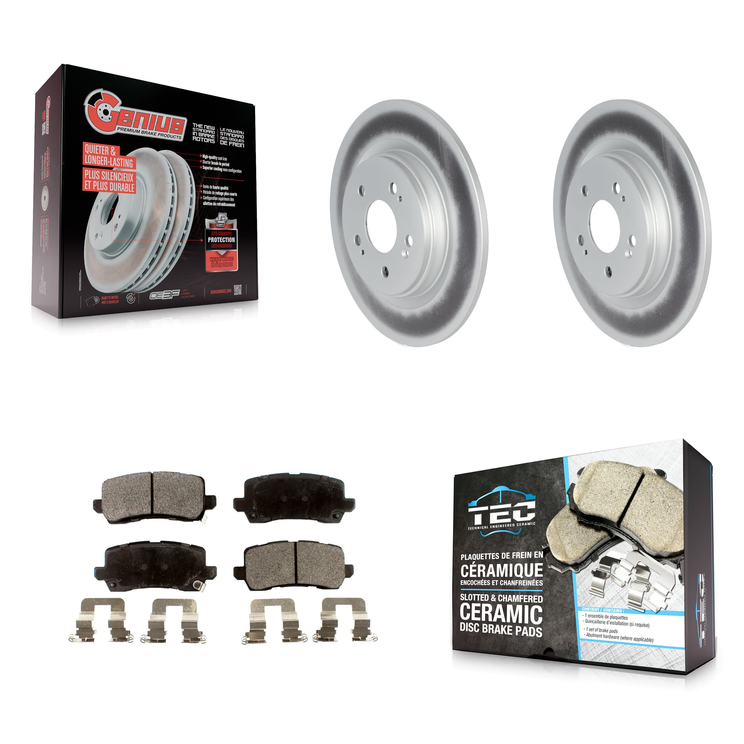 Transit Auto - KGT-102218 - Rear Disc Brake Kits image 1