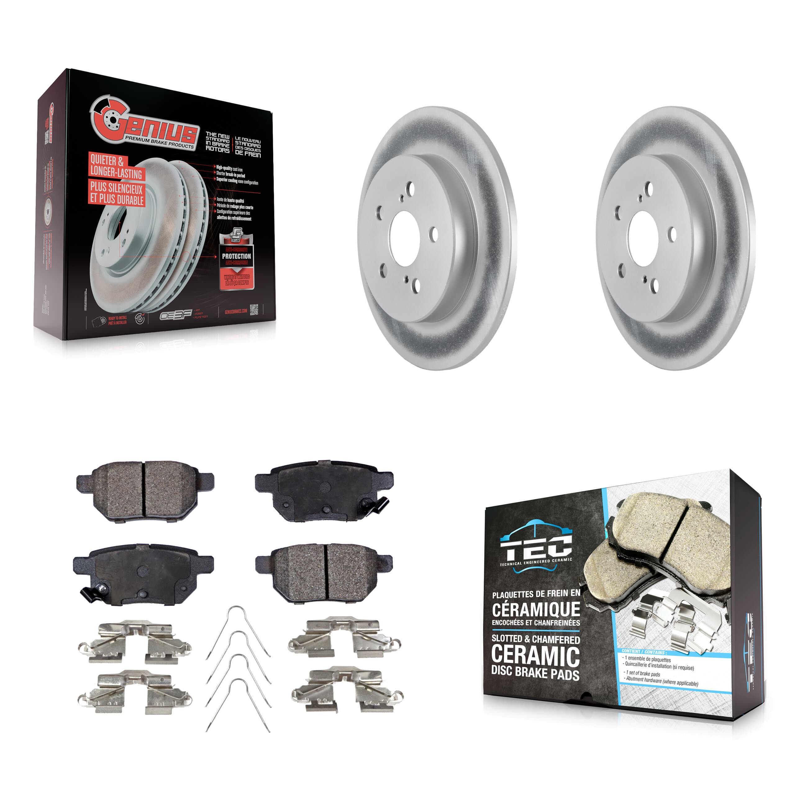 Transit Auto - KGT-102222 - Rear Disc Brake Kits image 1