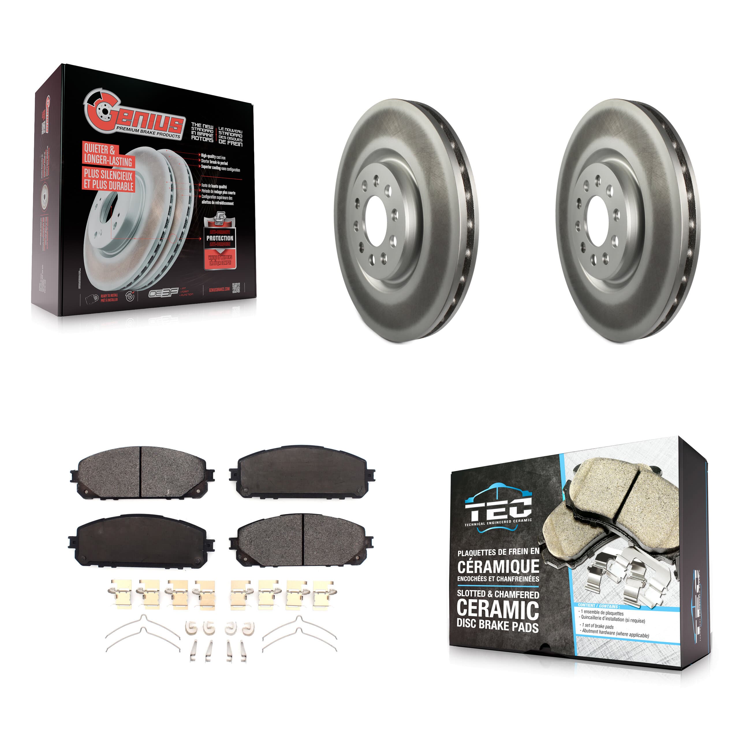 Transit Auto - KGT-102227 - Front Disc Brake Kits image 1