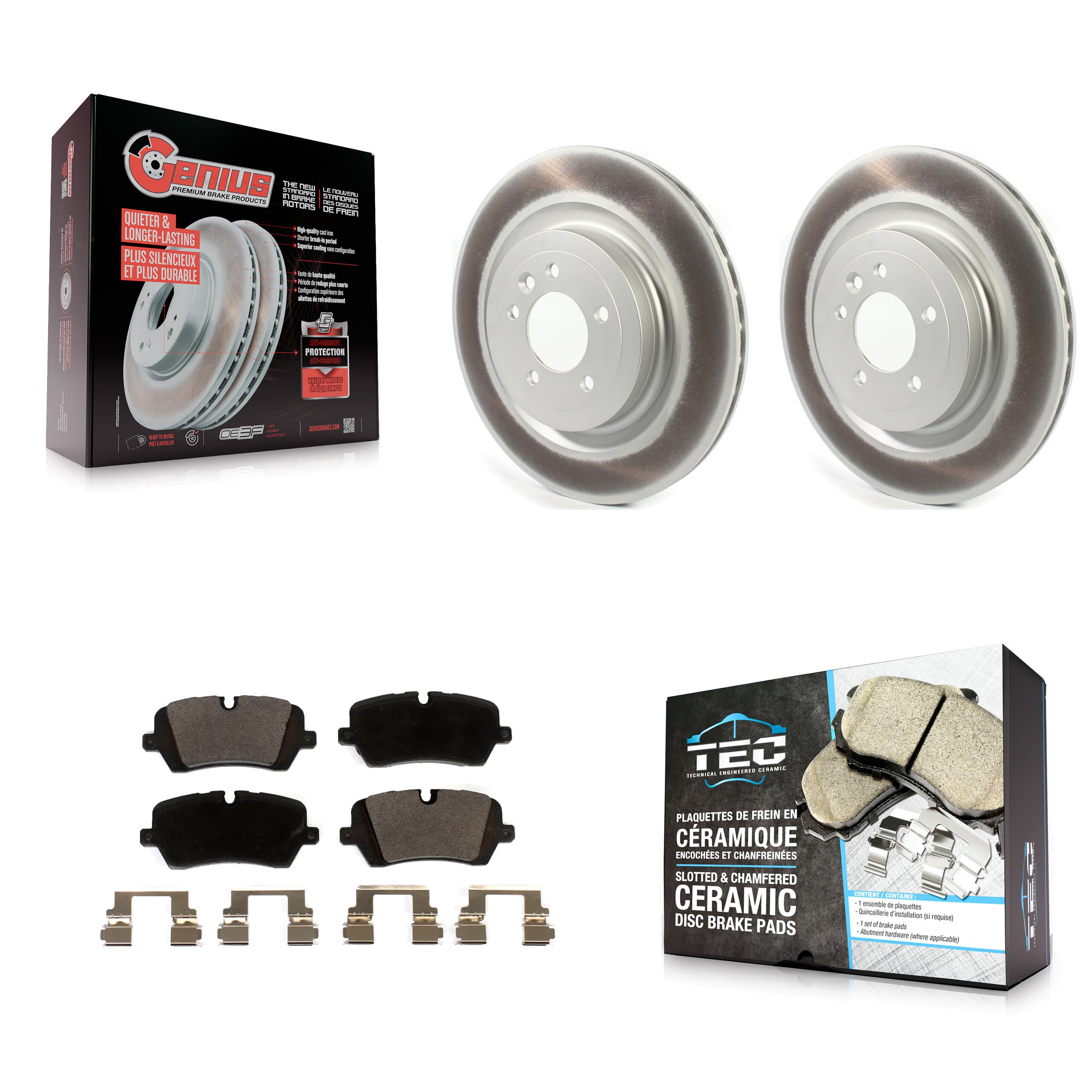 Transit Auto - KGT-102243 - Rear Disc Brake Kits image 1