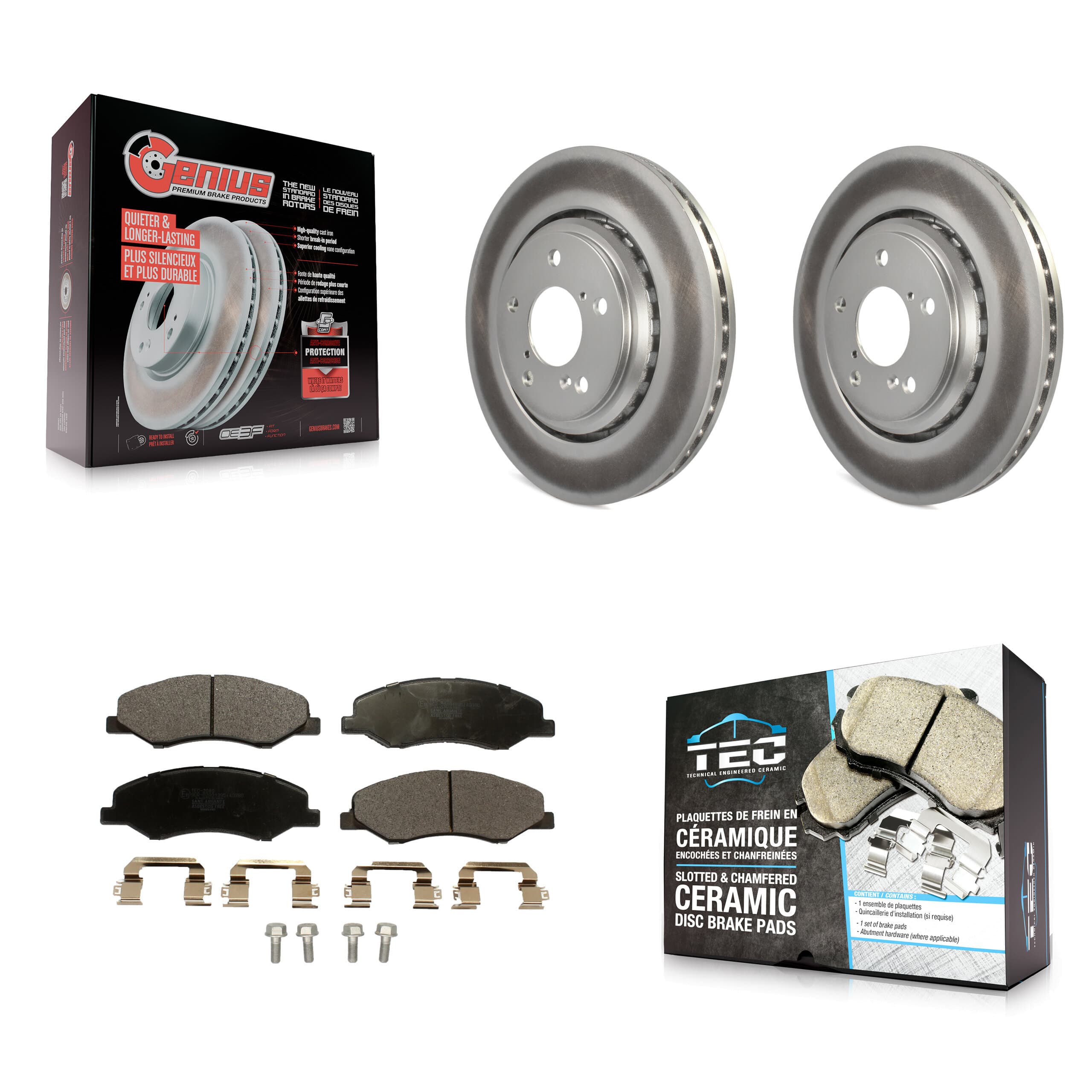Transit Auto - KGT-102251 - Front Disc Brake Kits image 1
