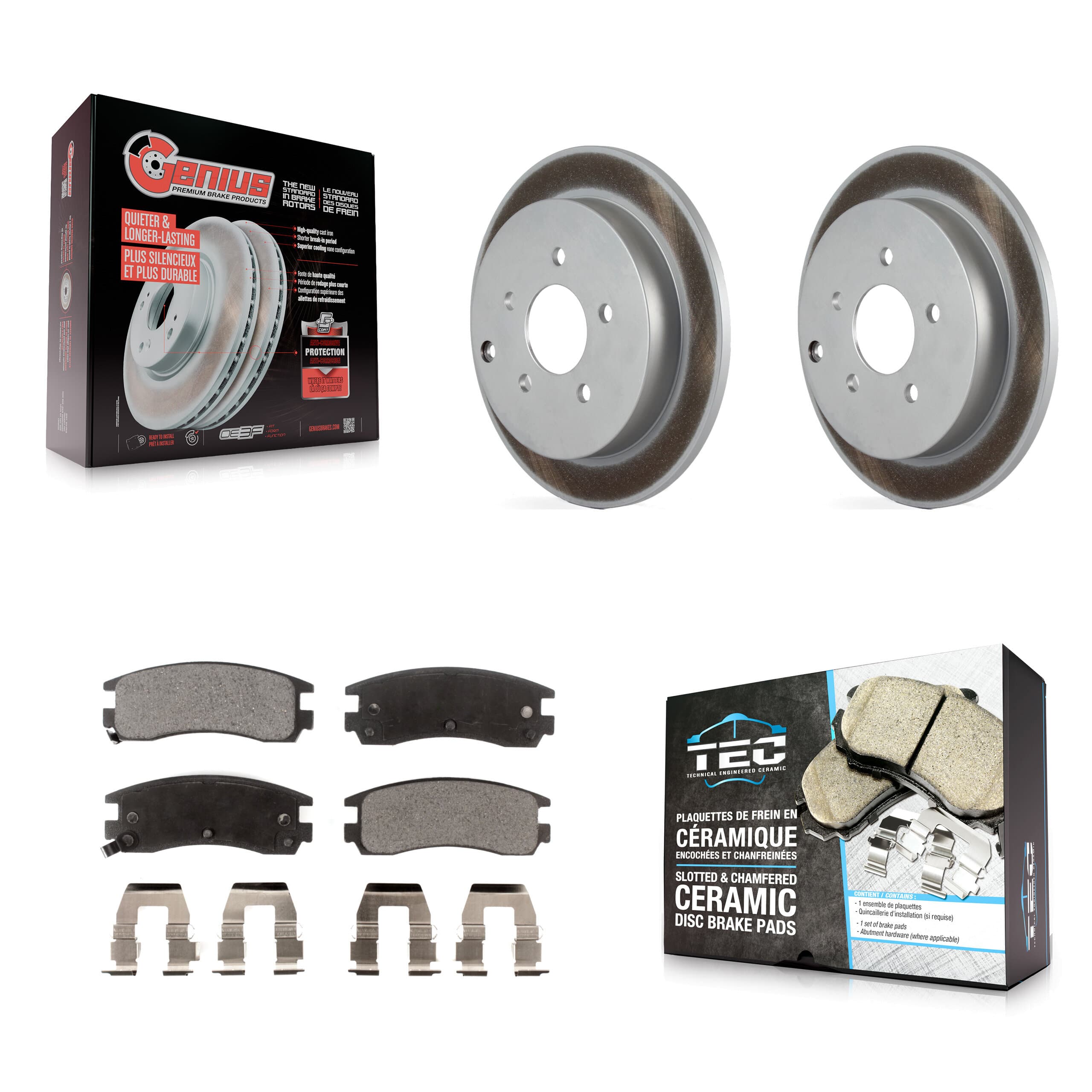 Transit Auto - KGT-102315 - Rear Disc Brake Kits image 1