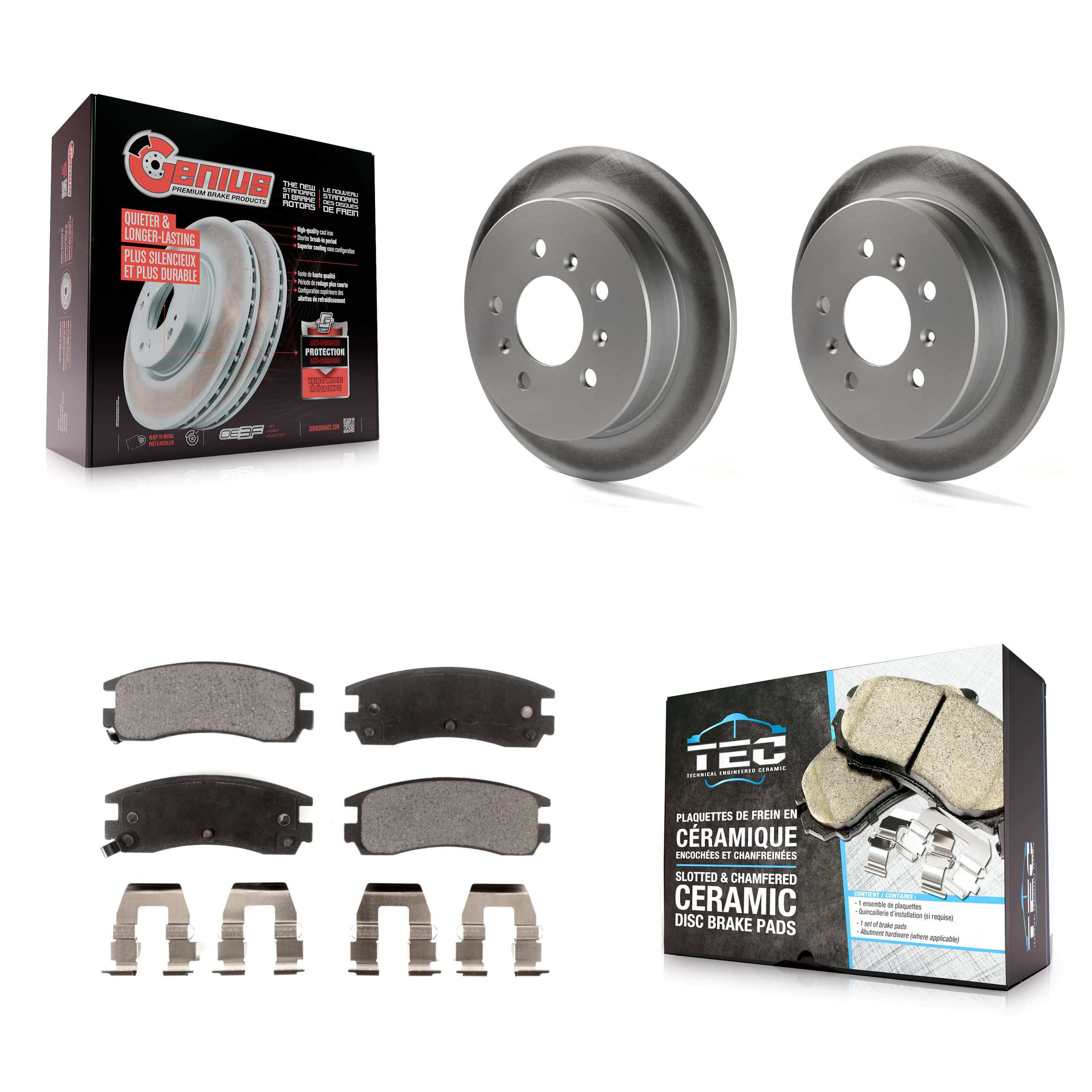 Transit Auto - KGT-102317 - Rear Disc Brake Kits image 1