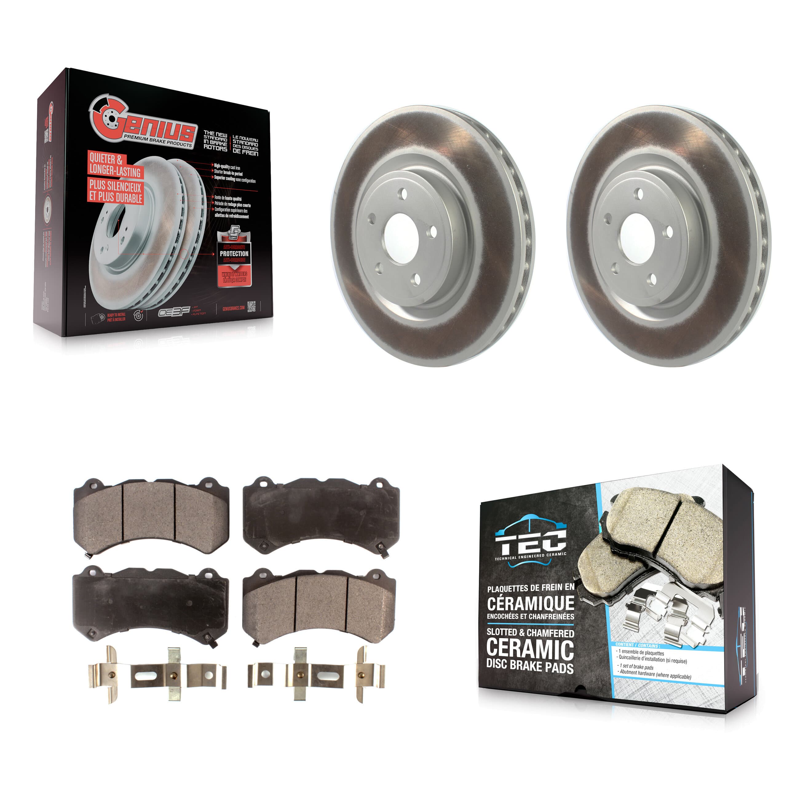 Transit Auto - KGT-102366 - Front Disc Brake Kits image 1