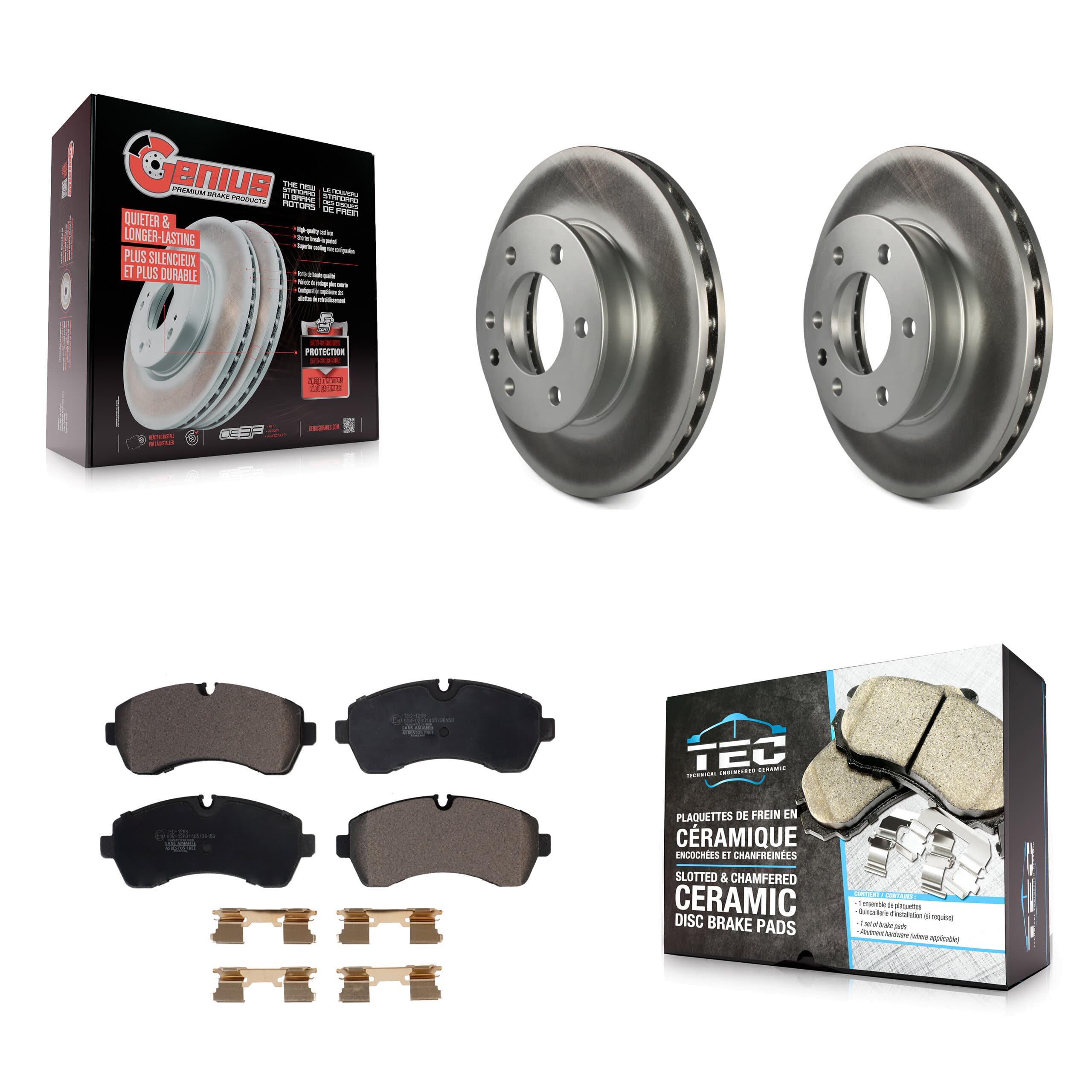 Transit Auto - KGT-102391 - Front Disc Brake Kits image 1