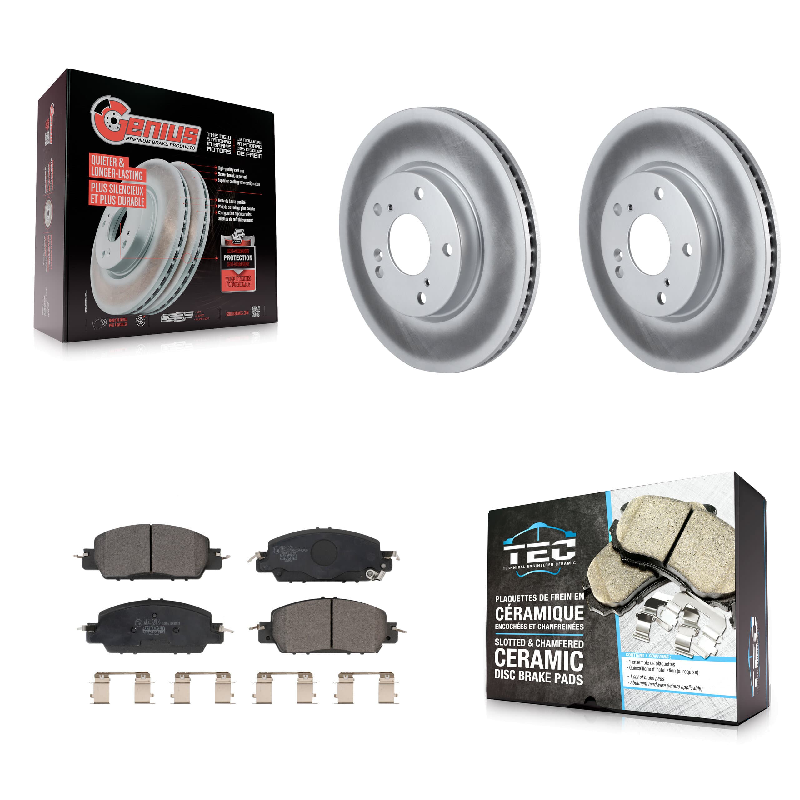 Transit Auto - KGT-102401 - Front Disc Brake Kits image 1