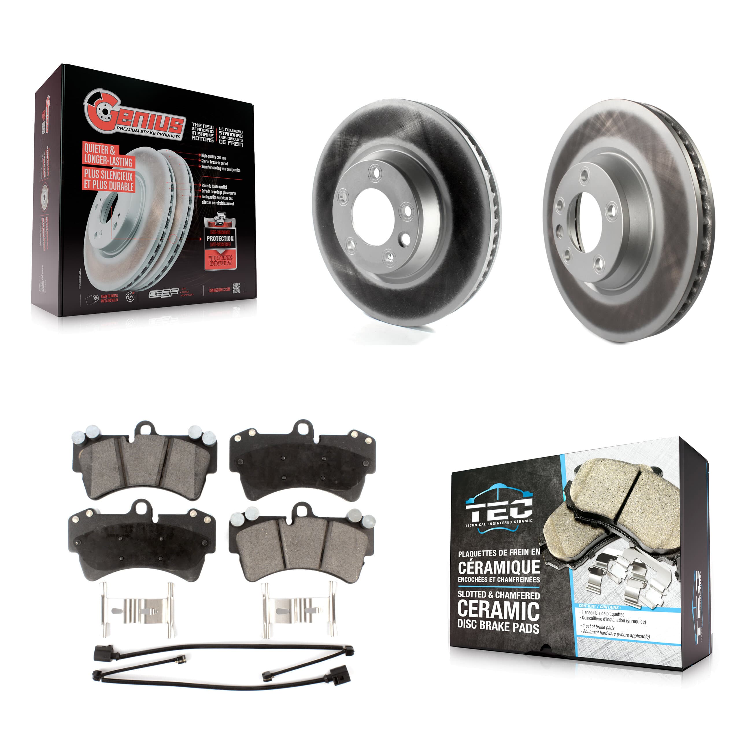 Transit Auto - KGT-102437 - Front Disc Brake Kits image 1