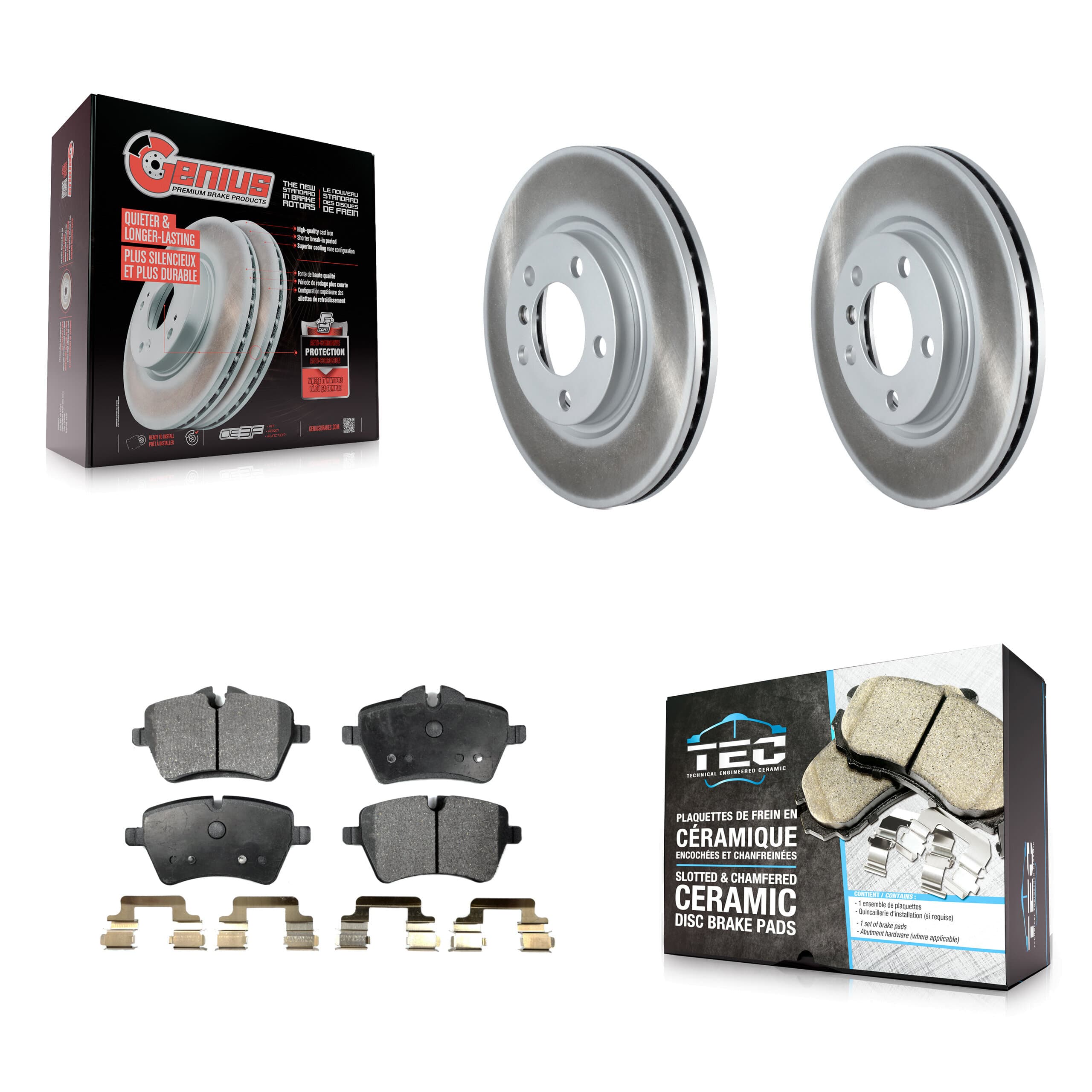 Transit Auto - KGT-102449 - Front Disc Brake Kits image 1