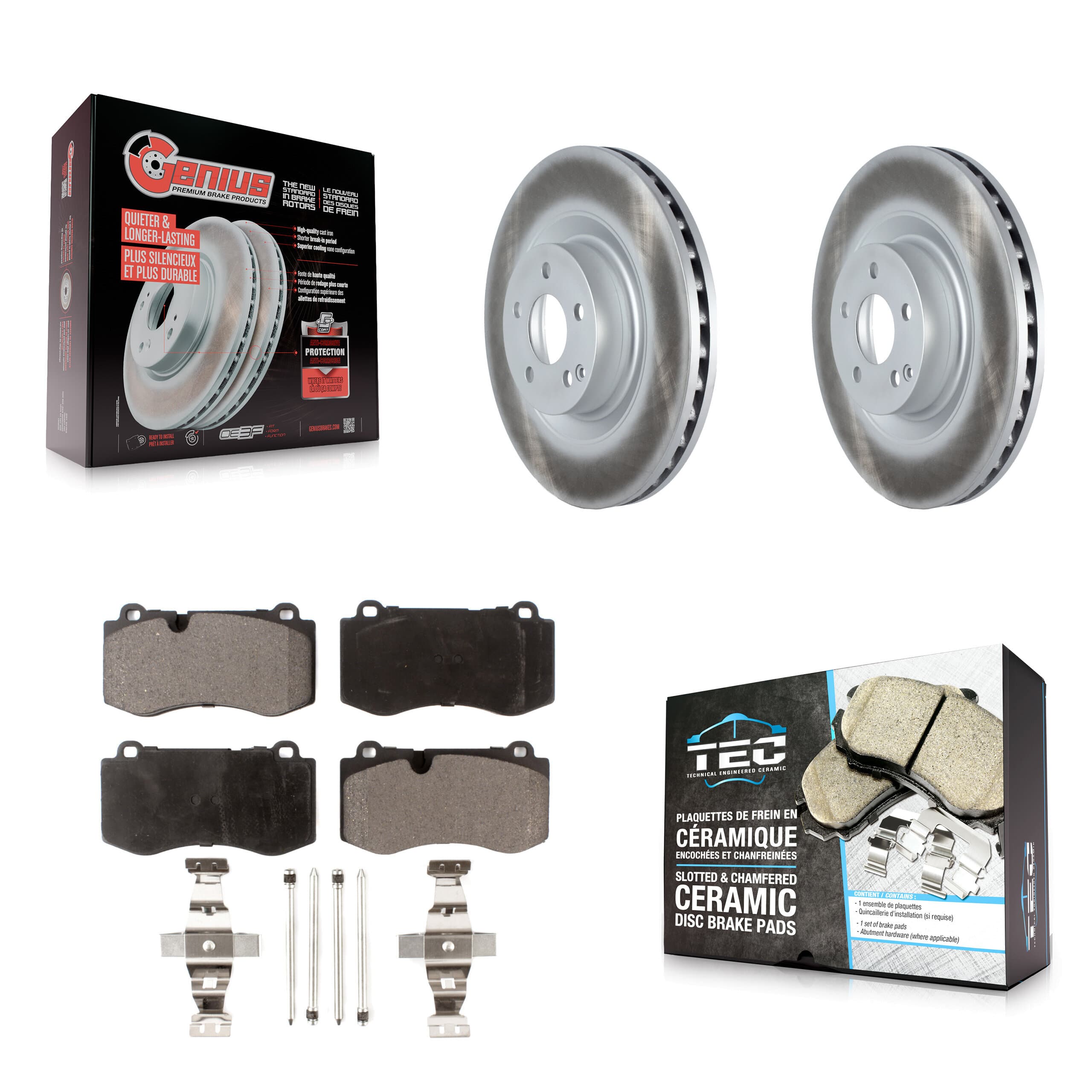Transit Auto - KGT-102453 - Front Disc Brake Kits image 1