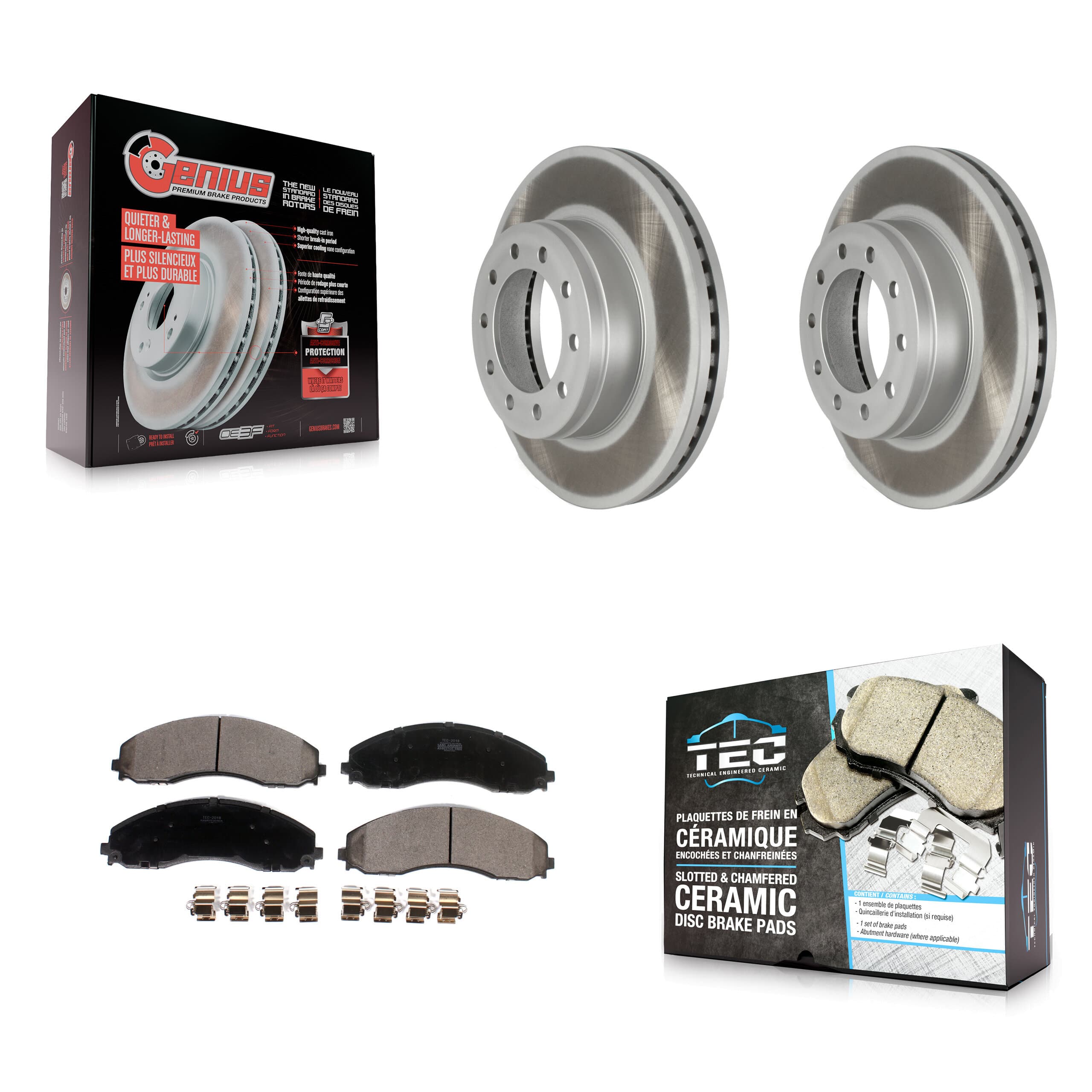 Transit Auto - KGT-102612 - Front Disc Brake Kits image 1