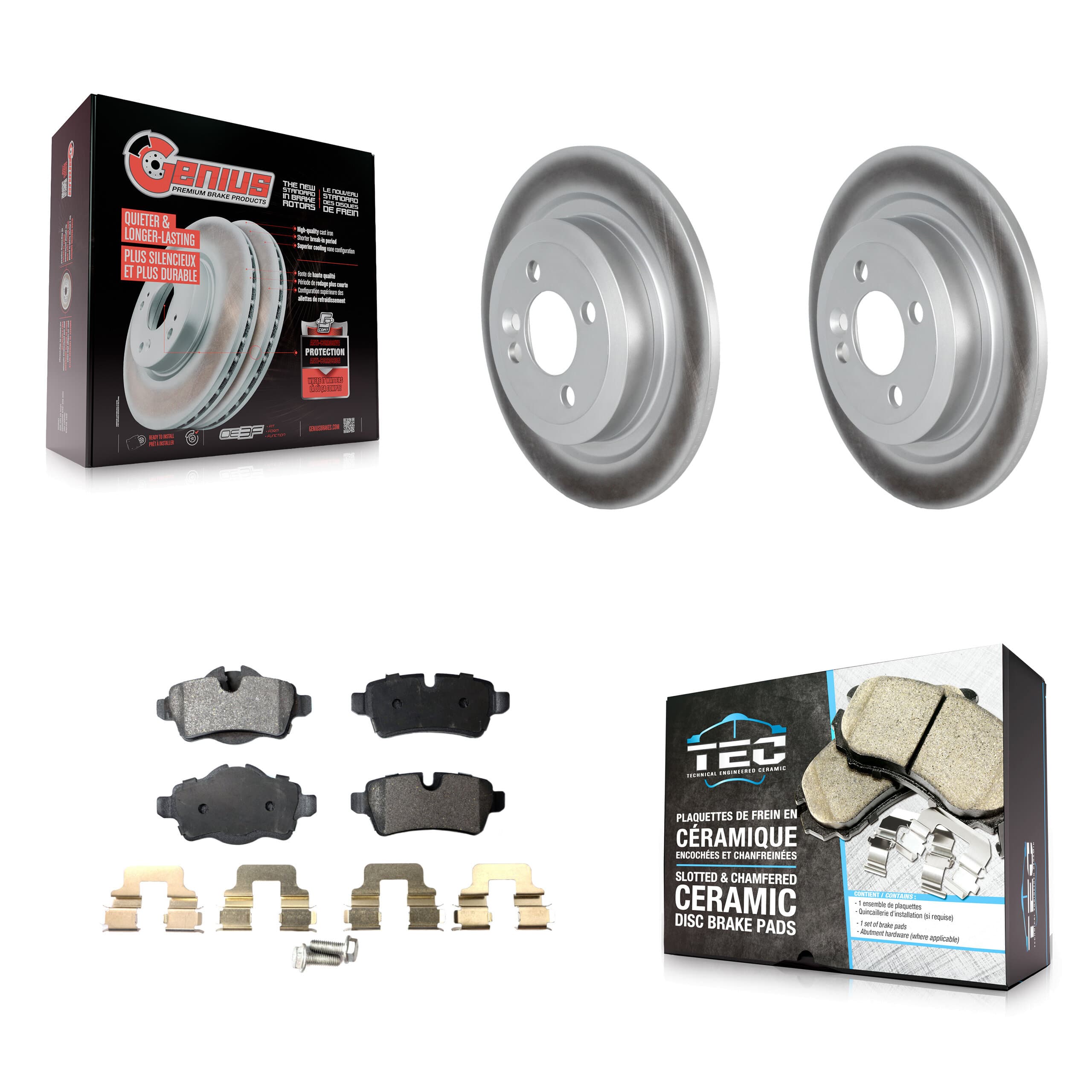 Transit Auto - KGT-102679 - Rear Disc Brake Kits image 1
