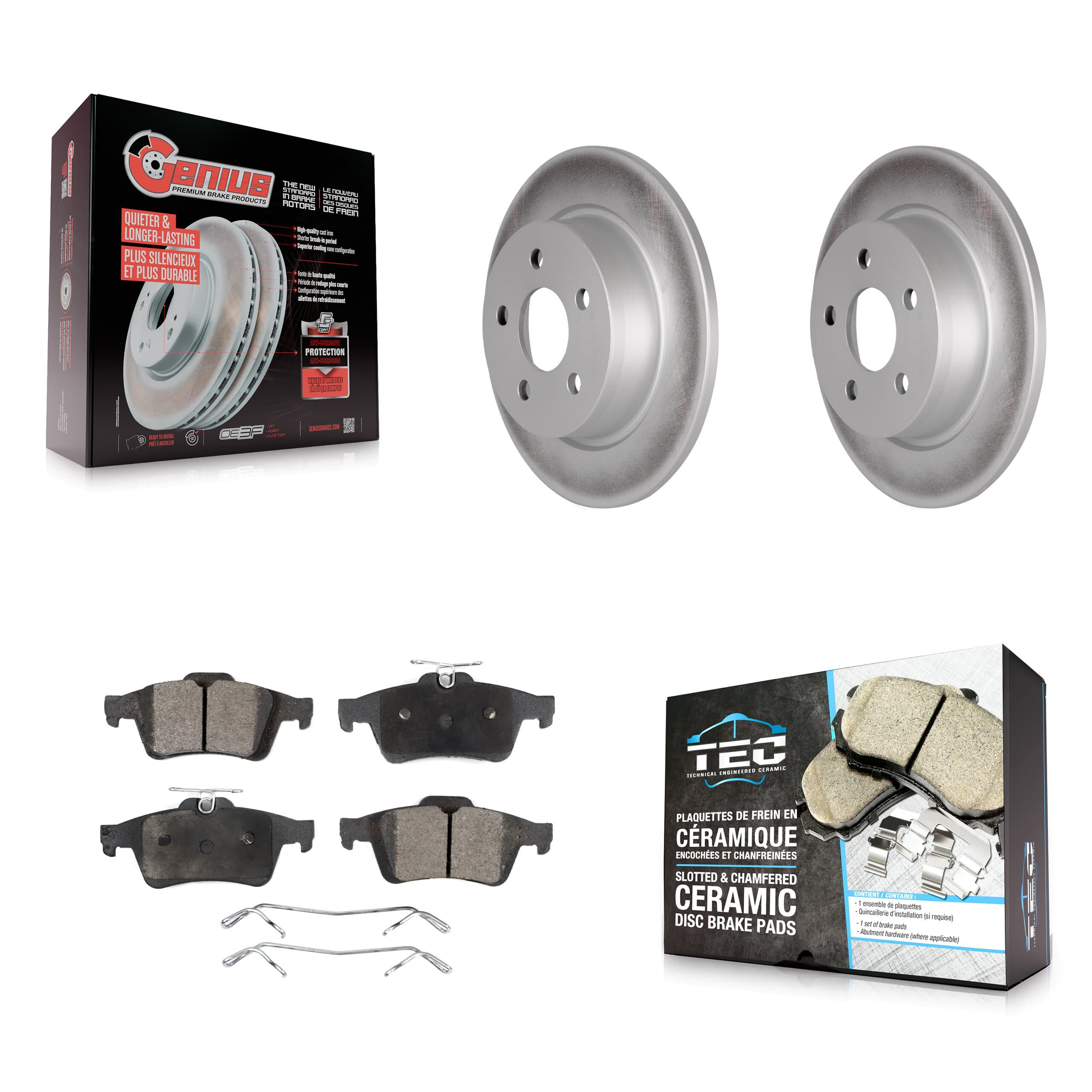 Transit Auto - KGT-102688 - Rear Disc Brake Kits image 1