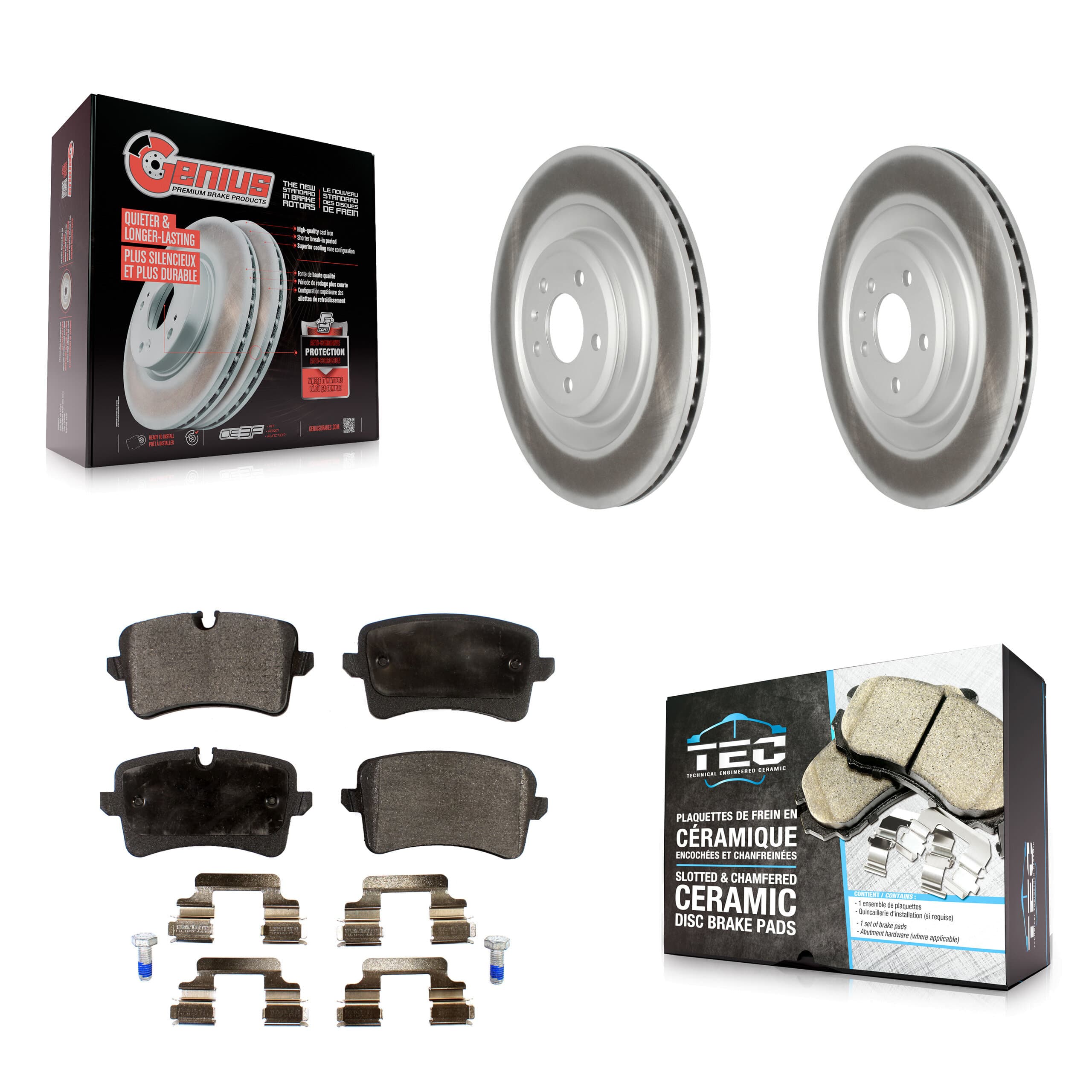 Transit Auto - KGT-102694 - Rear Disc Brake Kits image 1