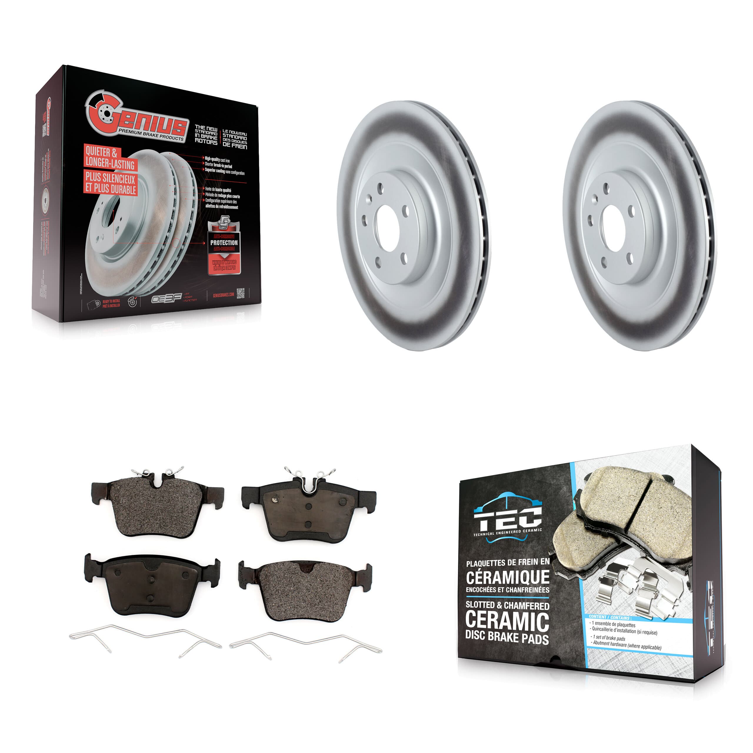 Transit Auto - KGT-102699 - Rear Disc Brake Kits image 1