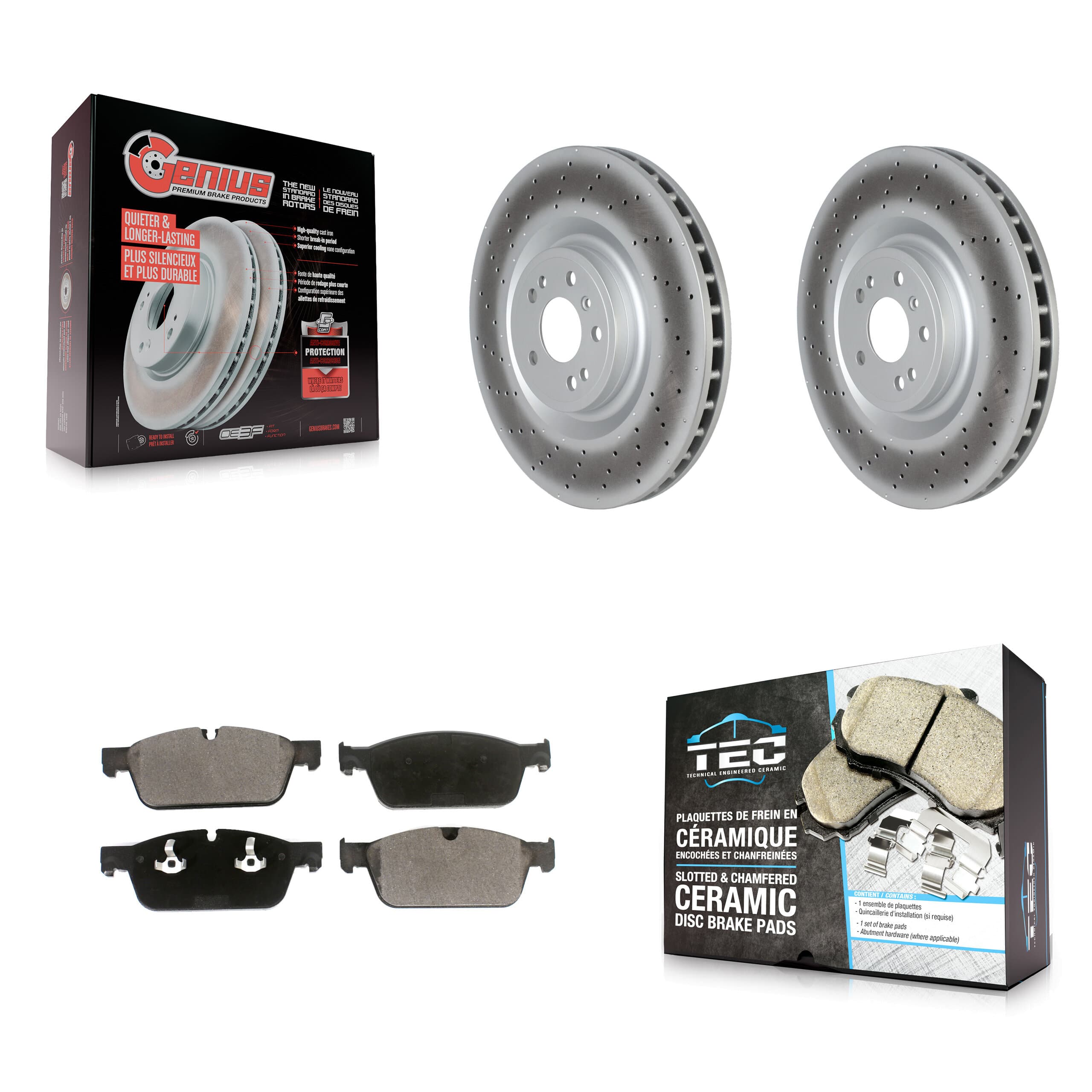 Transit Auto - KGT-102717 - Front Disc Brake Kits image 1