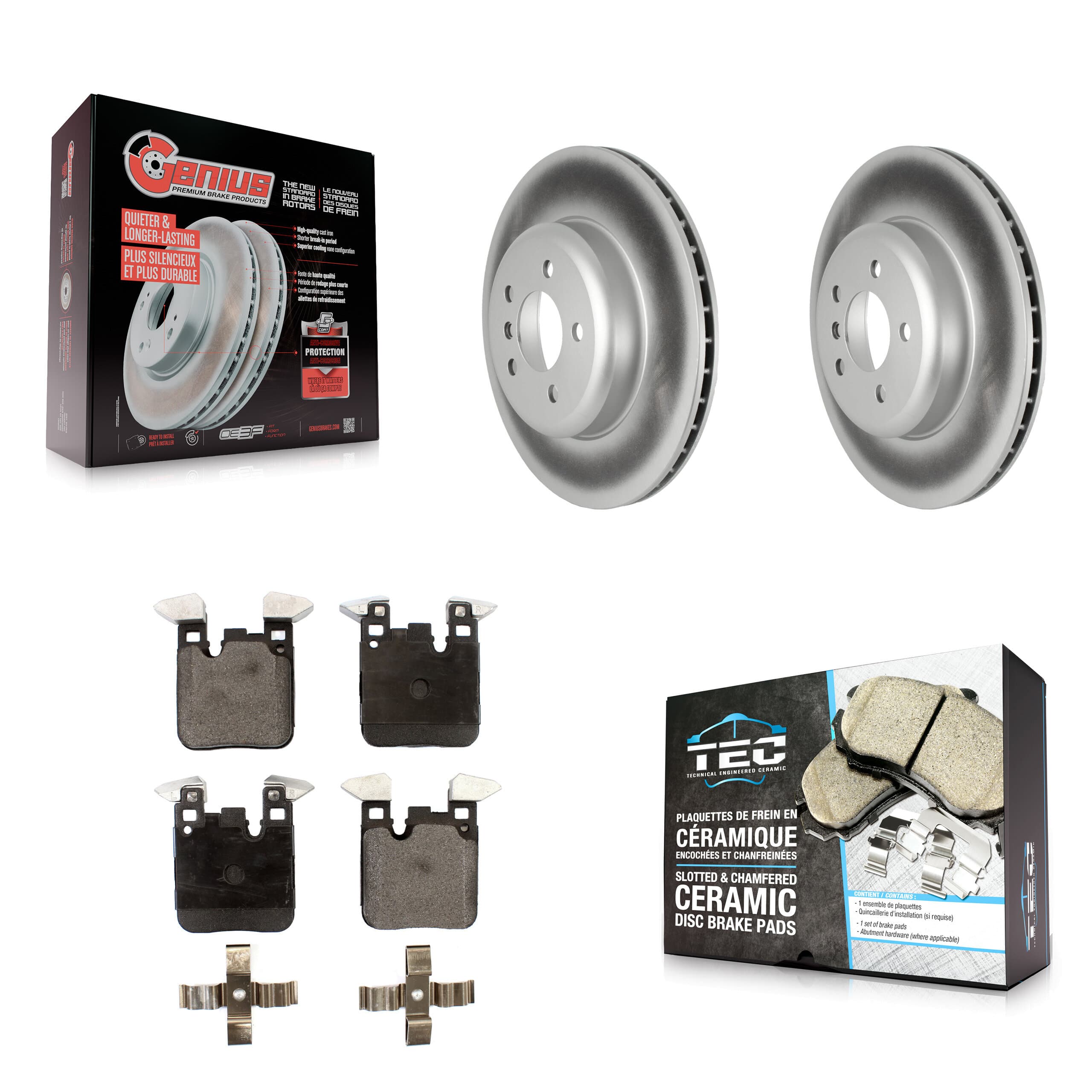 Transit Auto - KGT-102768 - Rear Disc Brake Kits image 1