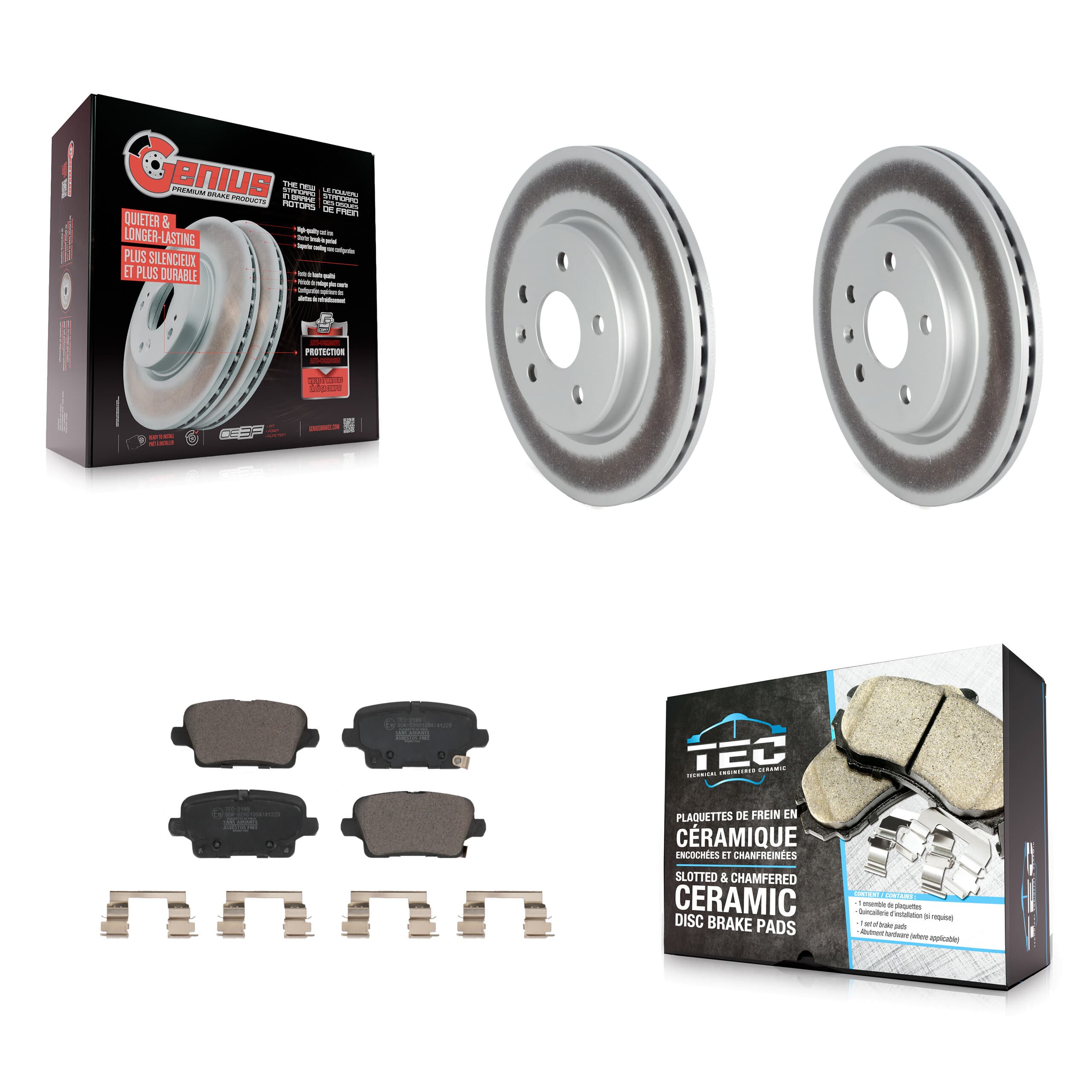 Transit Auto - KGT-102800 - Rear Disc Brake Kits image 1