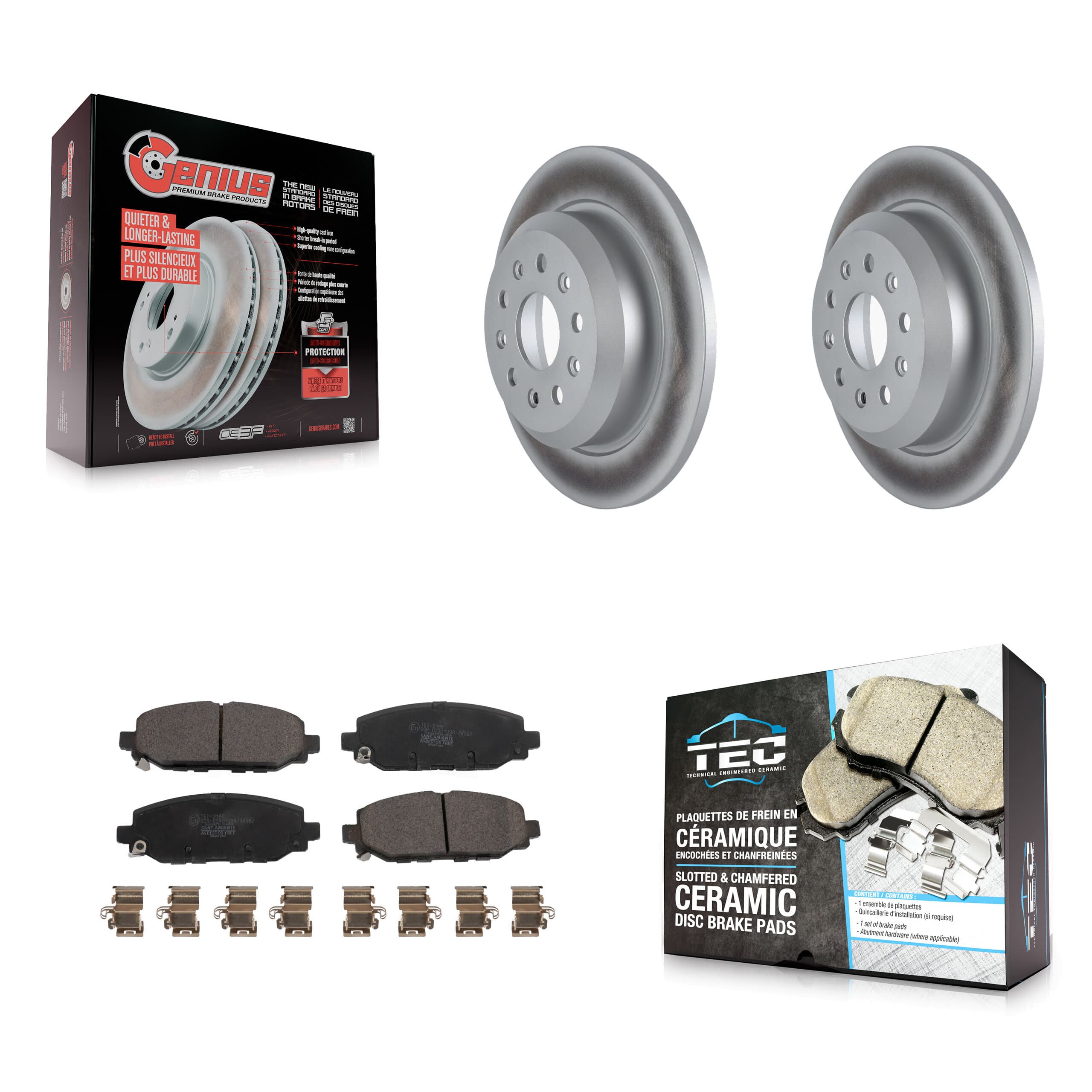 Transit Auto - KGT-102811 - Rear Disc Brake Kits image 1