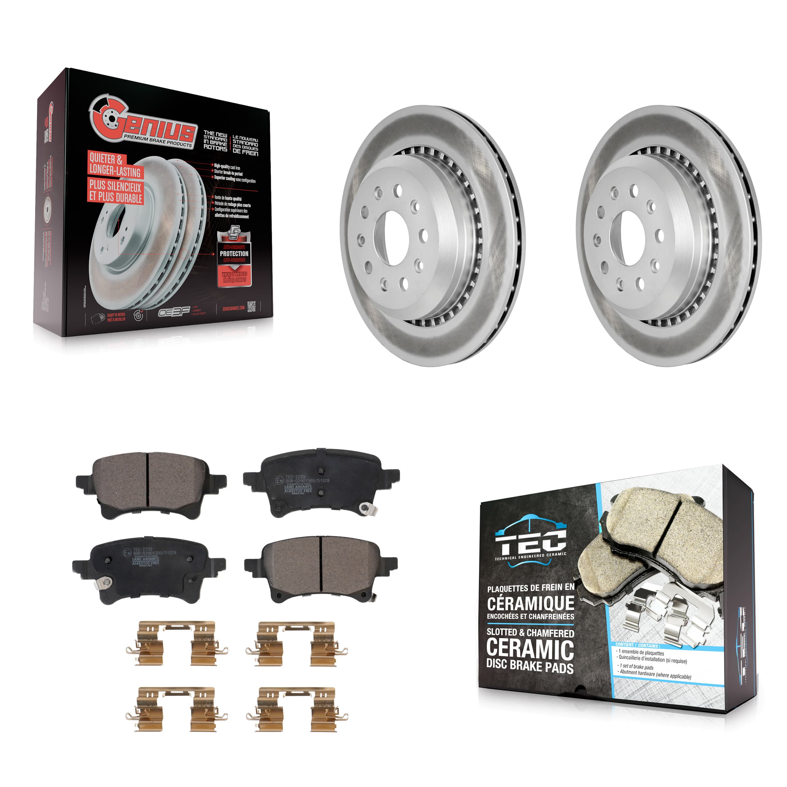Transit Auto - KGT-102814 - Rear Disc Brake Kits image 1