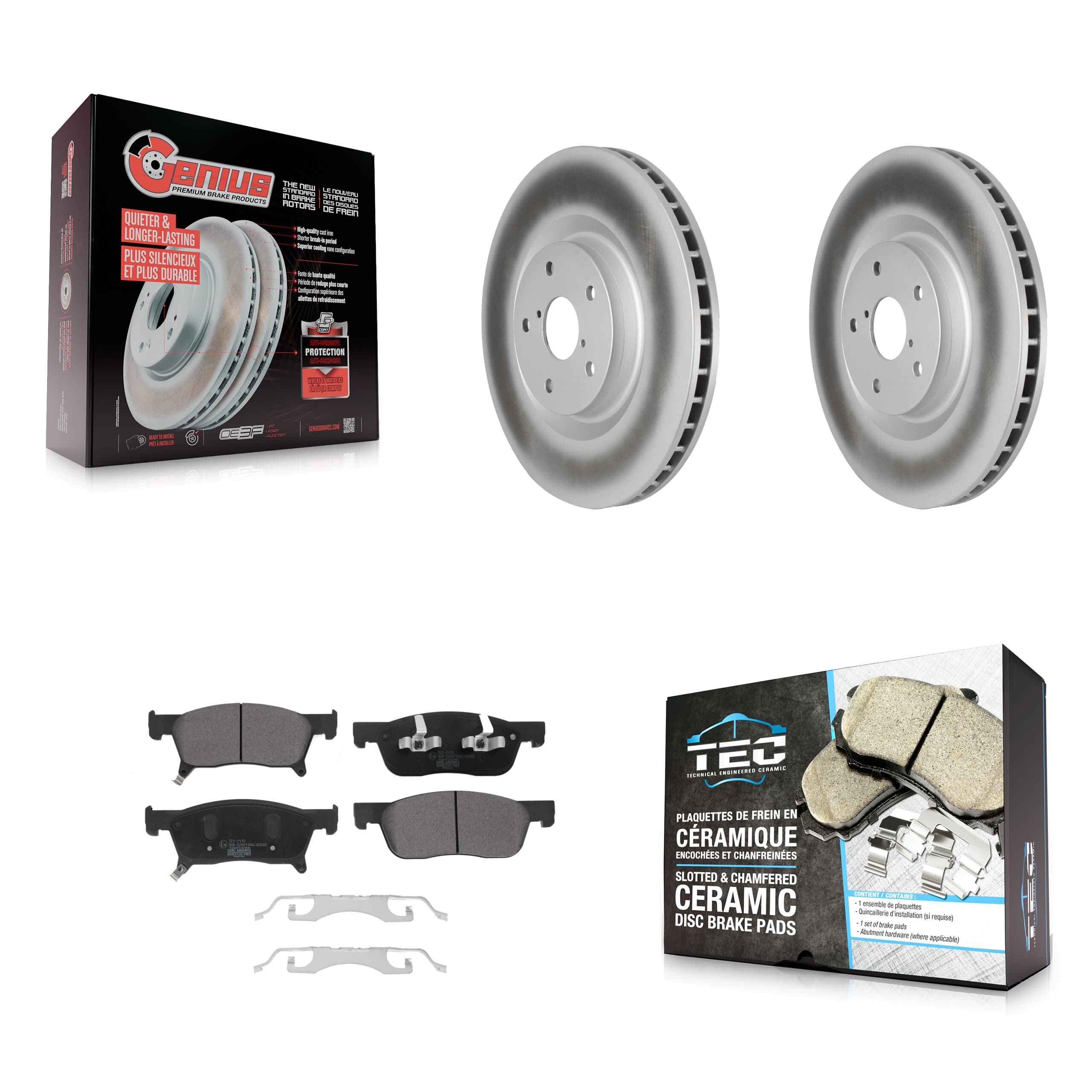 Transit Auto - KGT-102831 - Front Disc Brake Kits image 1