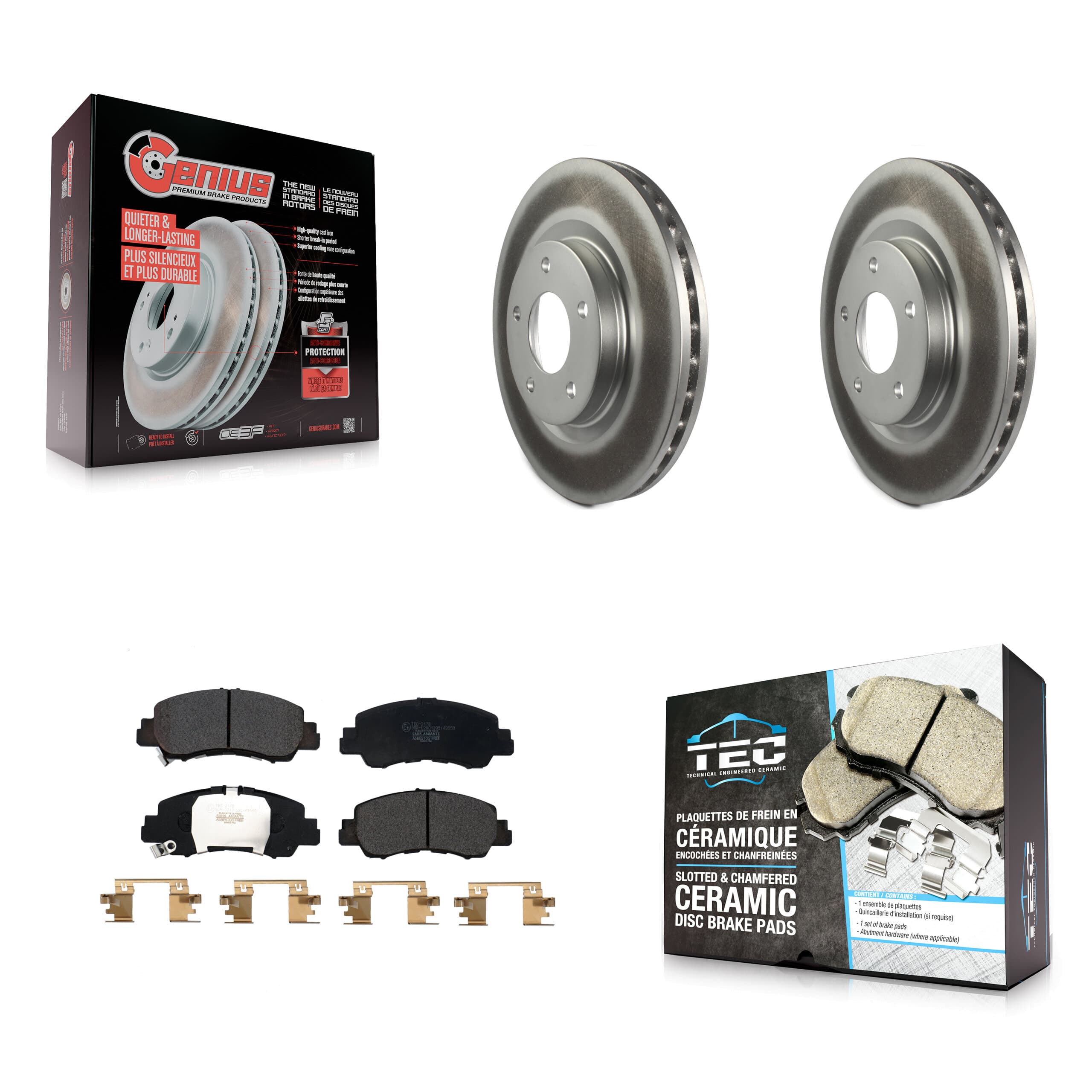 Transit Auto - KGT-102832 - Front Disc Brake Kits image 1