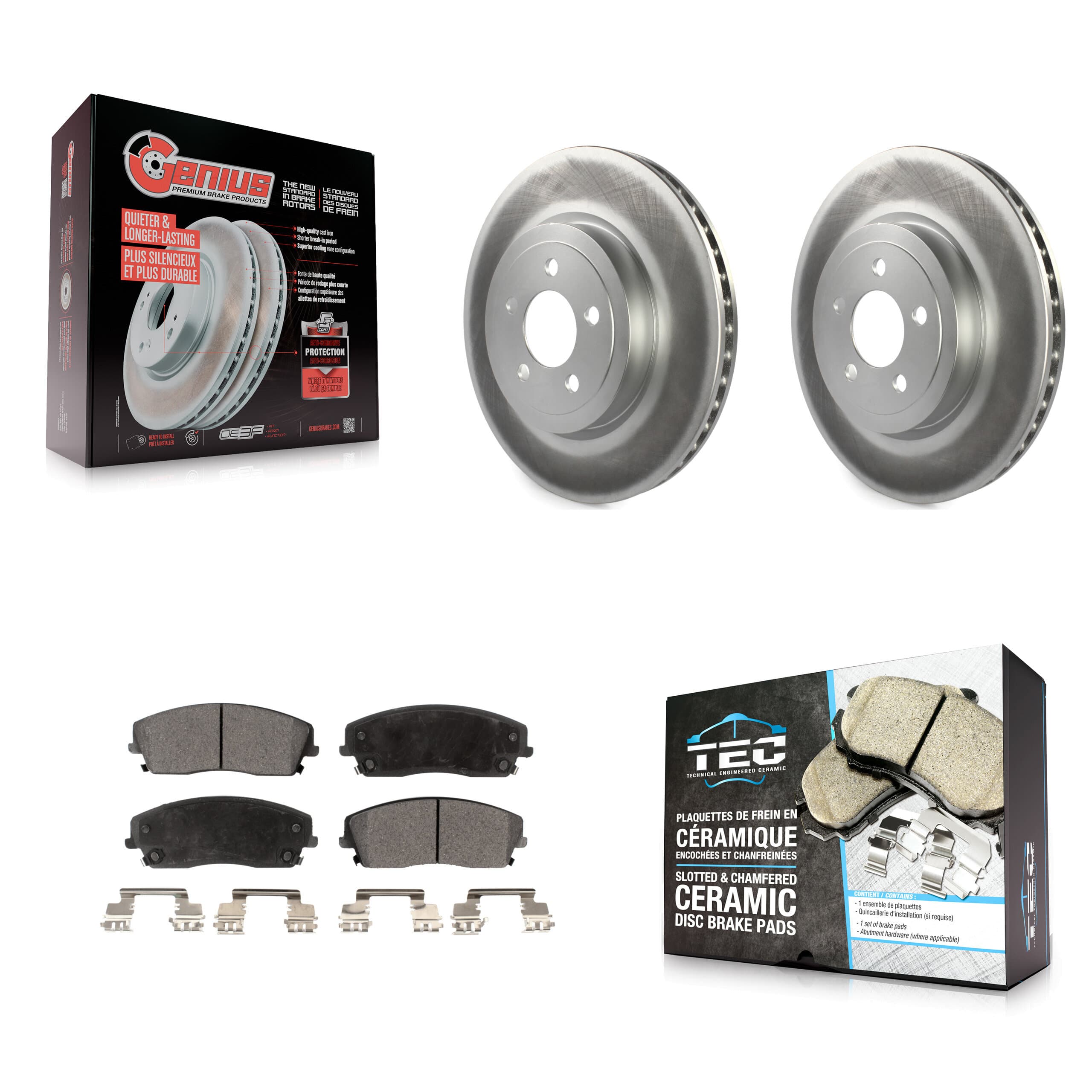 Transit Auto - KGT-102867 - Front Disc Brake Kits image 1