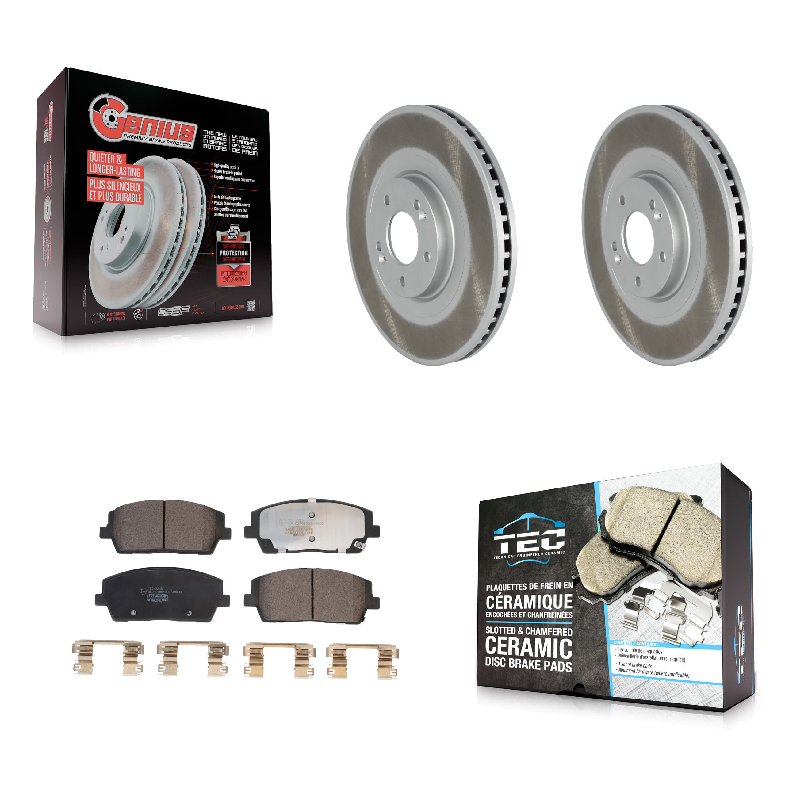 Transit Auto - KGT-102895 - Front Disc Brake Kits image 1