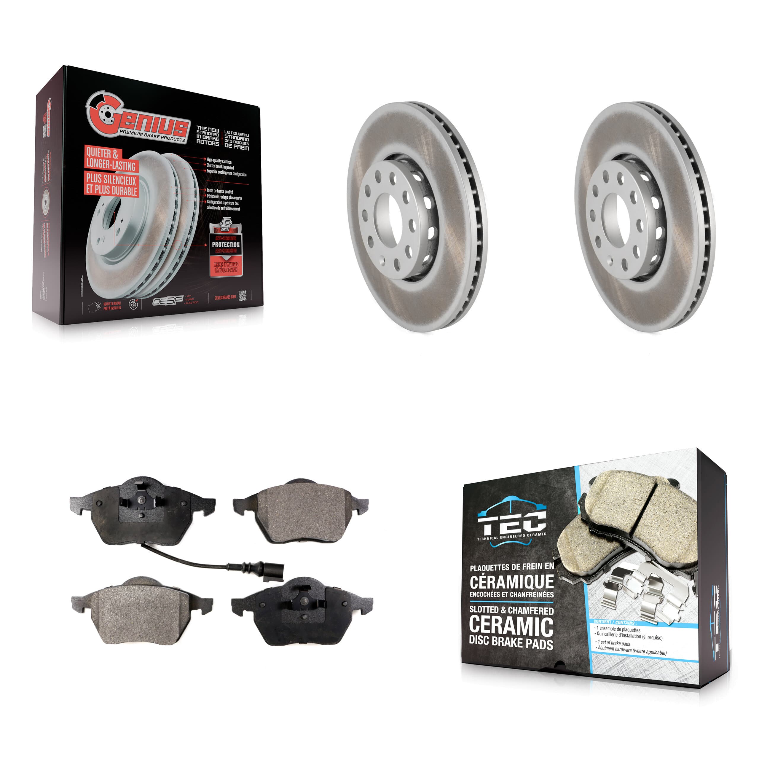 Transit Auto - KGT-102929 - Front Disc Brake Kits image 1