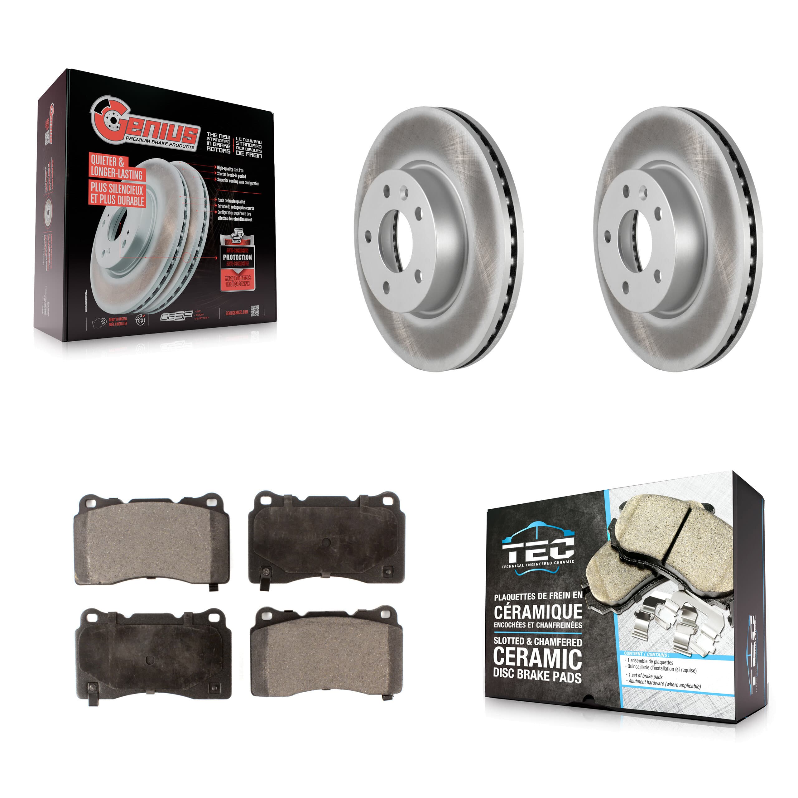 Transit Auto - KGT-102931 - Front Disc Brake Kits image 1