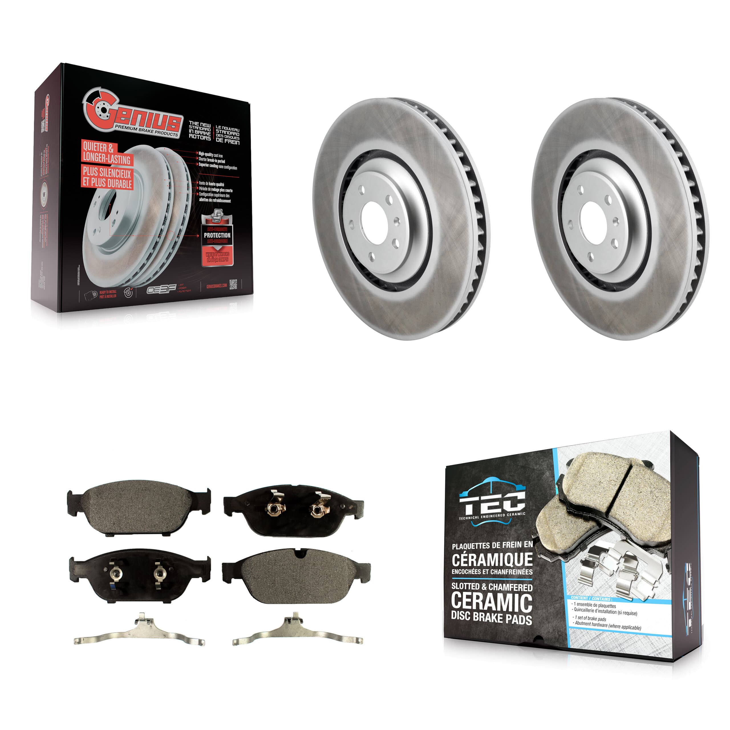 Transit Auto - KGT-102991 - Front Disc Brake Kits image 1