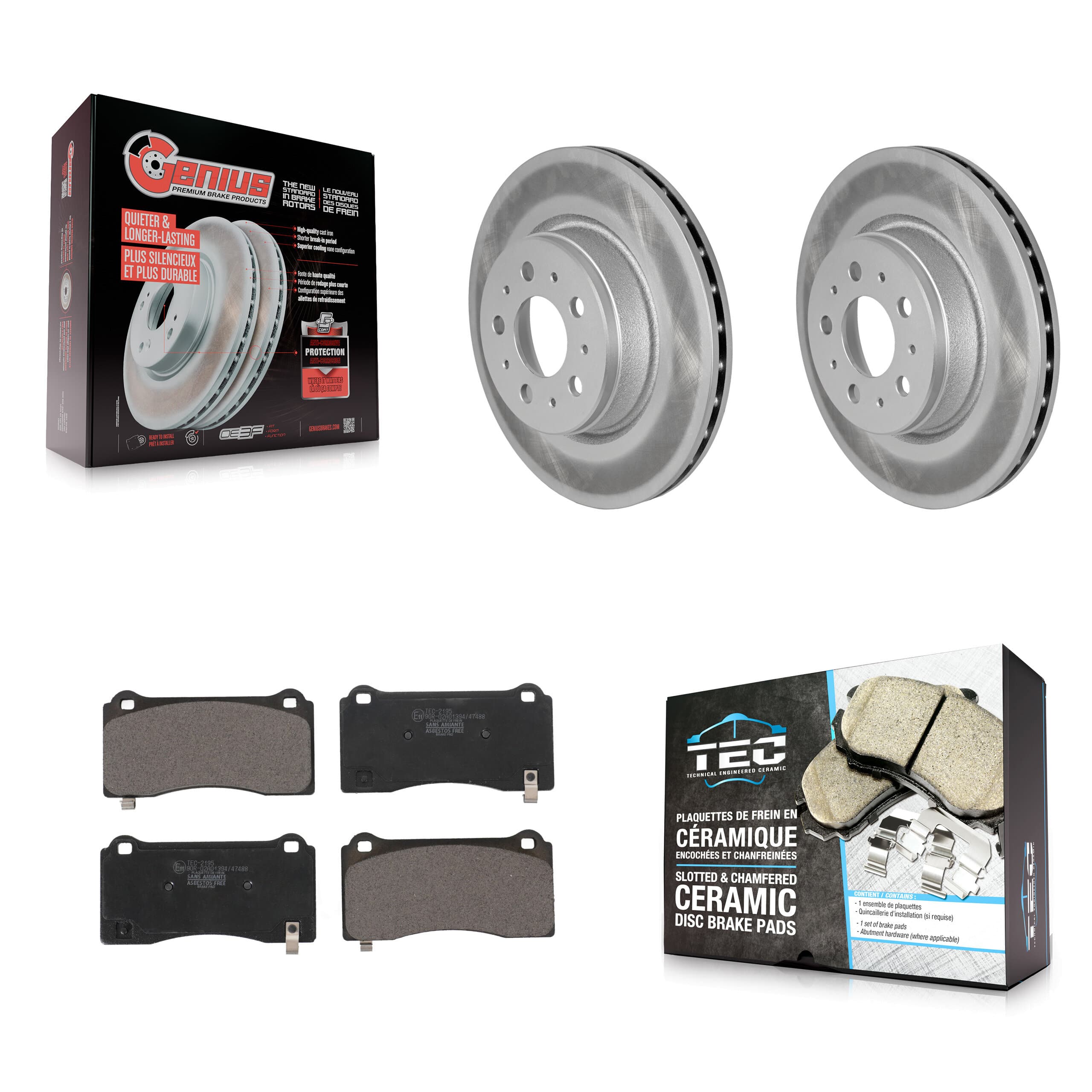 Transit Auto - KGT-102997 - Front Disc Brake Kits image 1