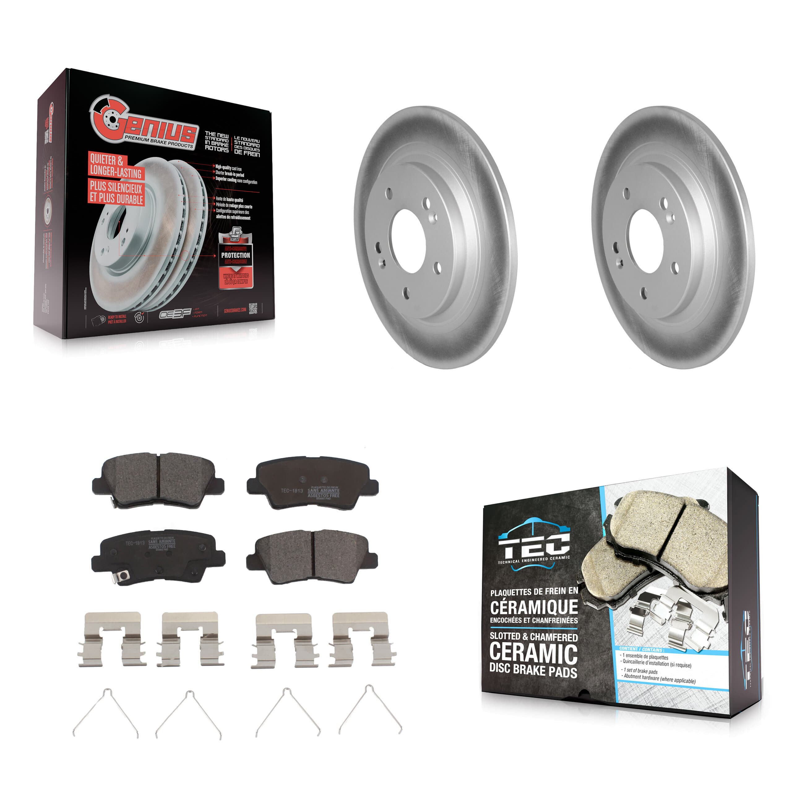 Transit Auto - KGT-103070 - Rear Disc Brake Kits image 1